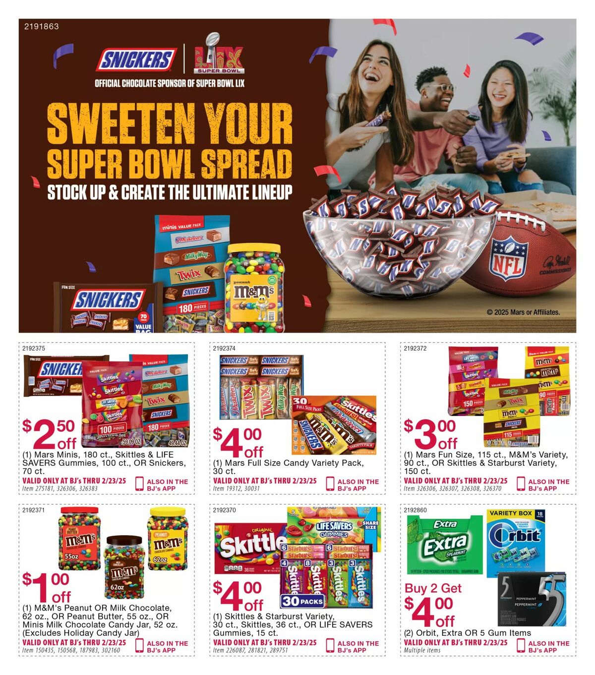 BJ's Wholesale Club Weekly Ad from February 1