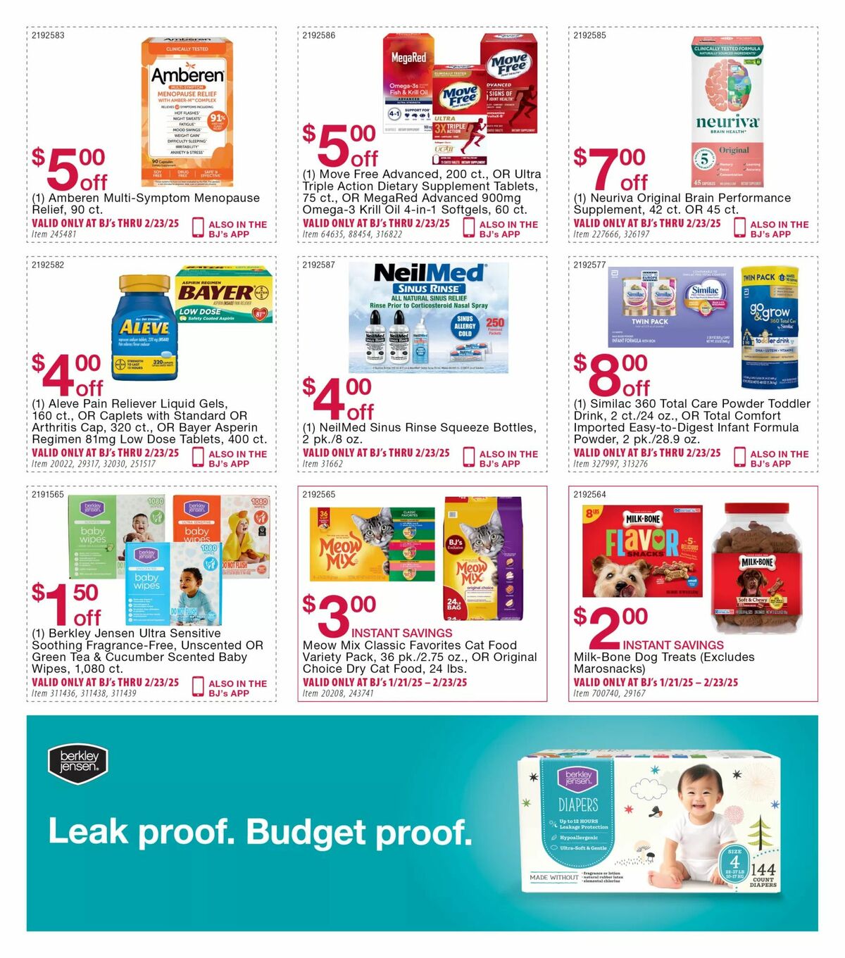 BJ's Wholesale Club Weekly Ad from February 1