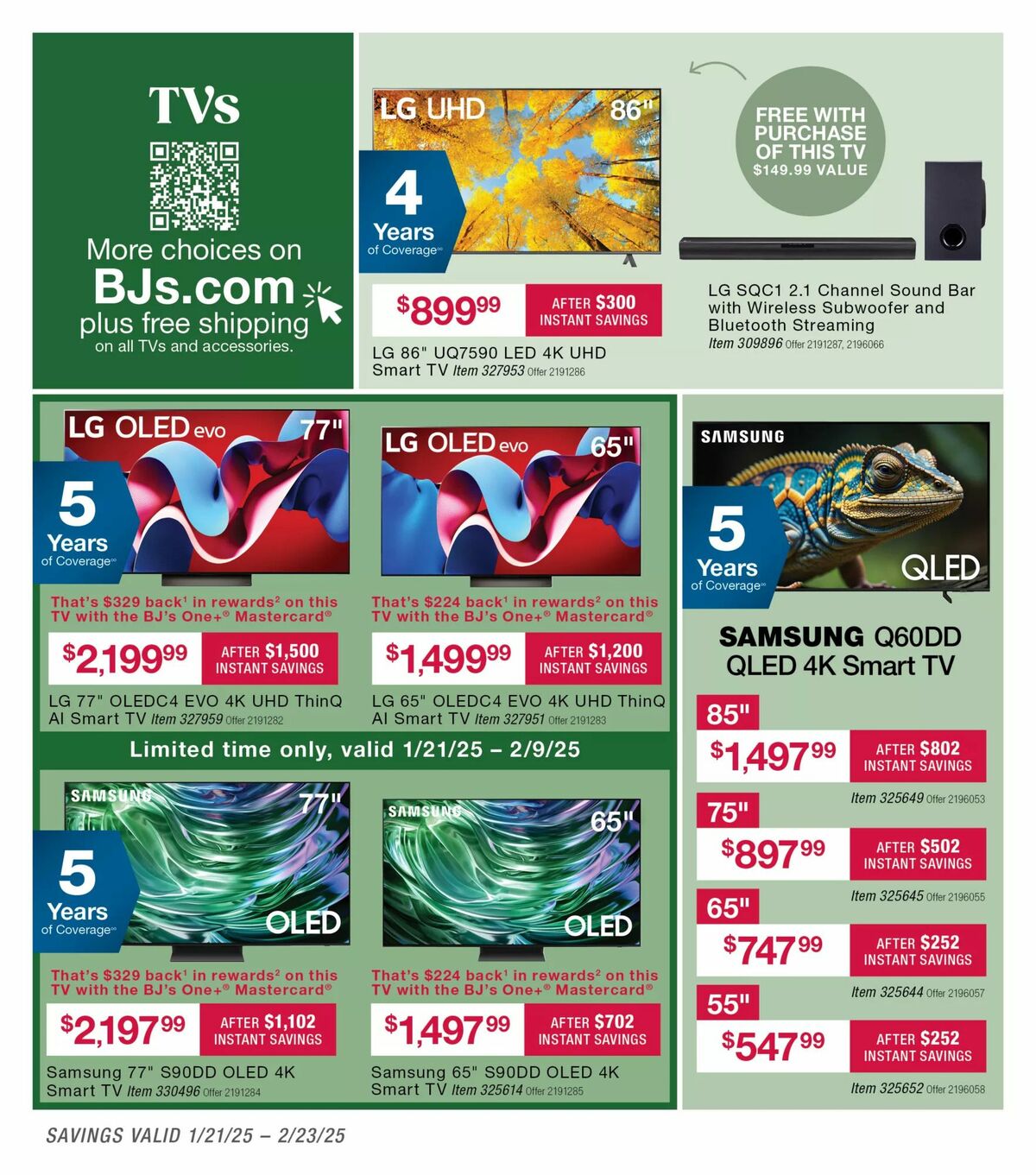 BJ's Wholesale Club Weekly Ad from February 1