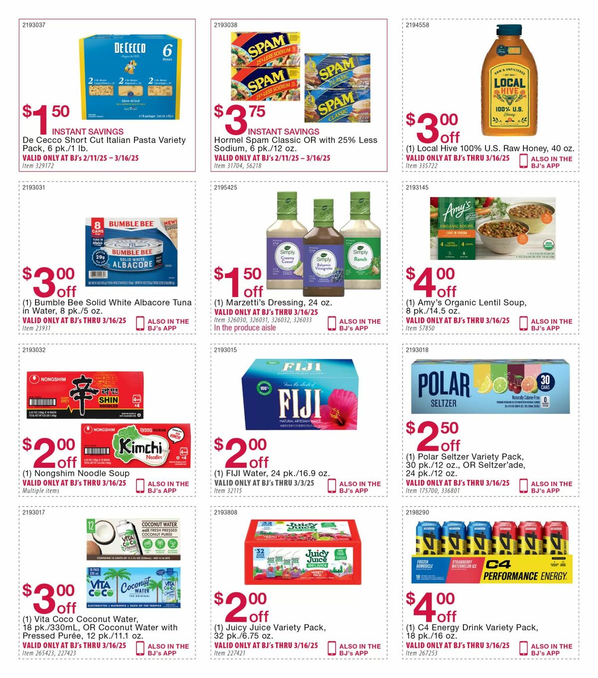 BJ's Wholesale Club Weekly Ad from February 17
