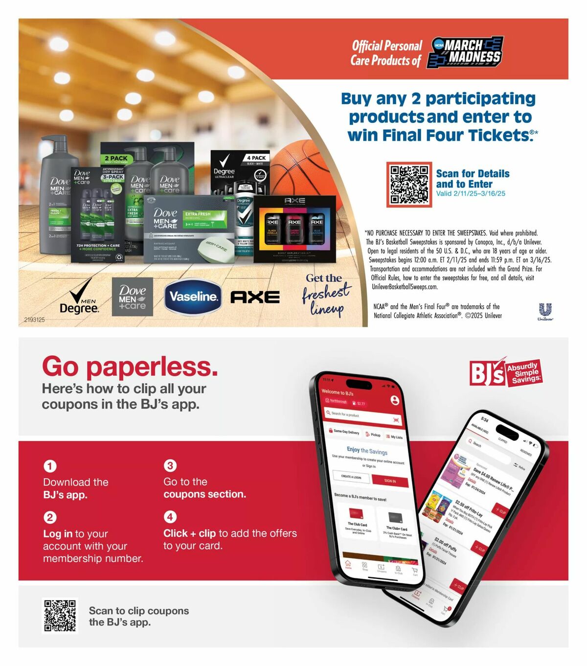 BJ's Wholesale Club Weekly Ad from February 17