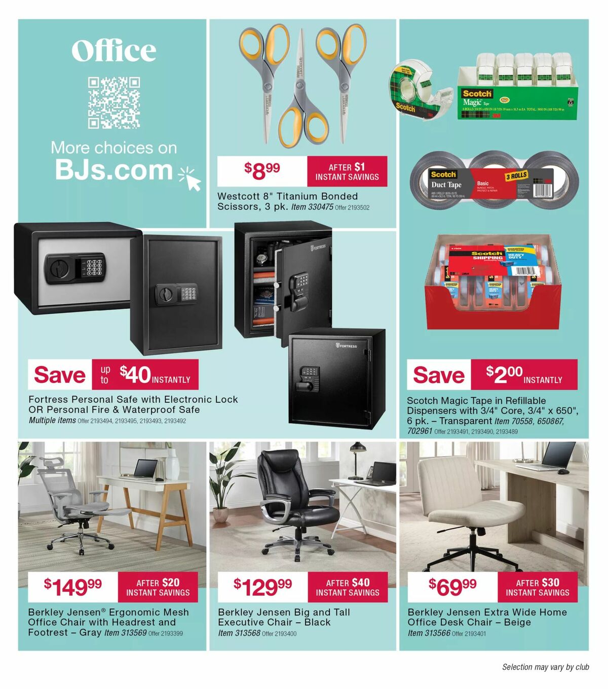 BJ's Wholesale Club Weekly Ad from February 17