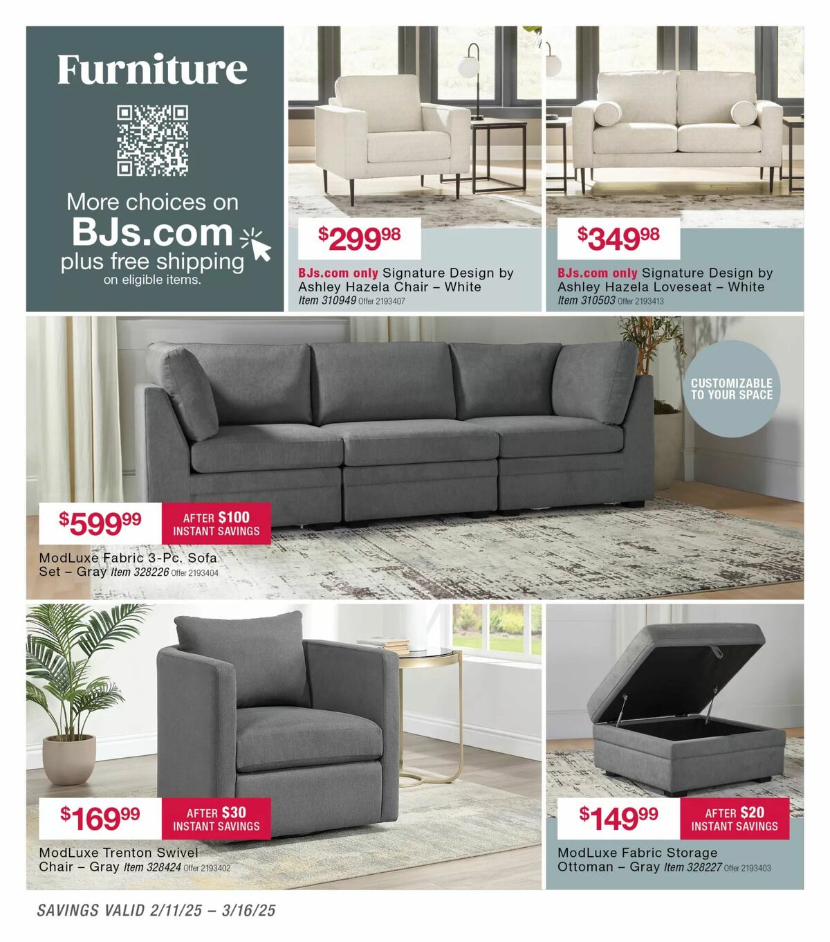 BJ's Wholesale Club Weekly Ad from February 17