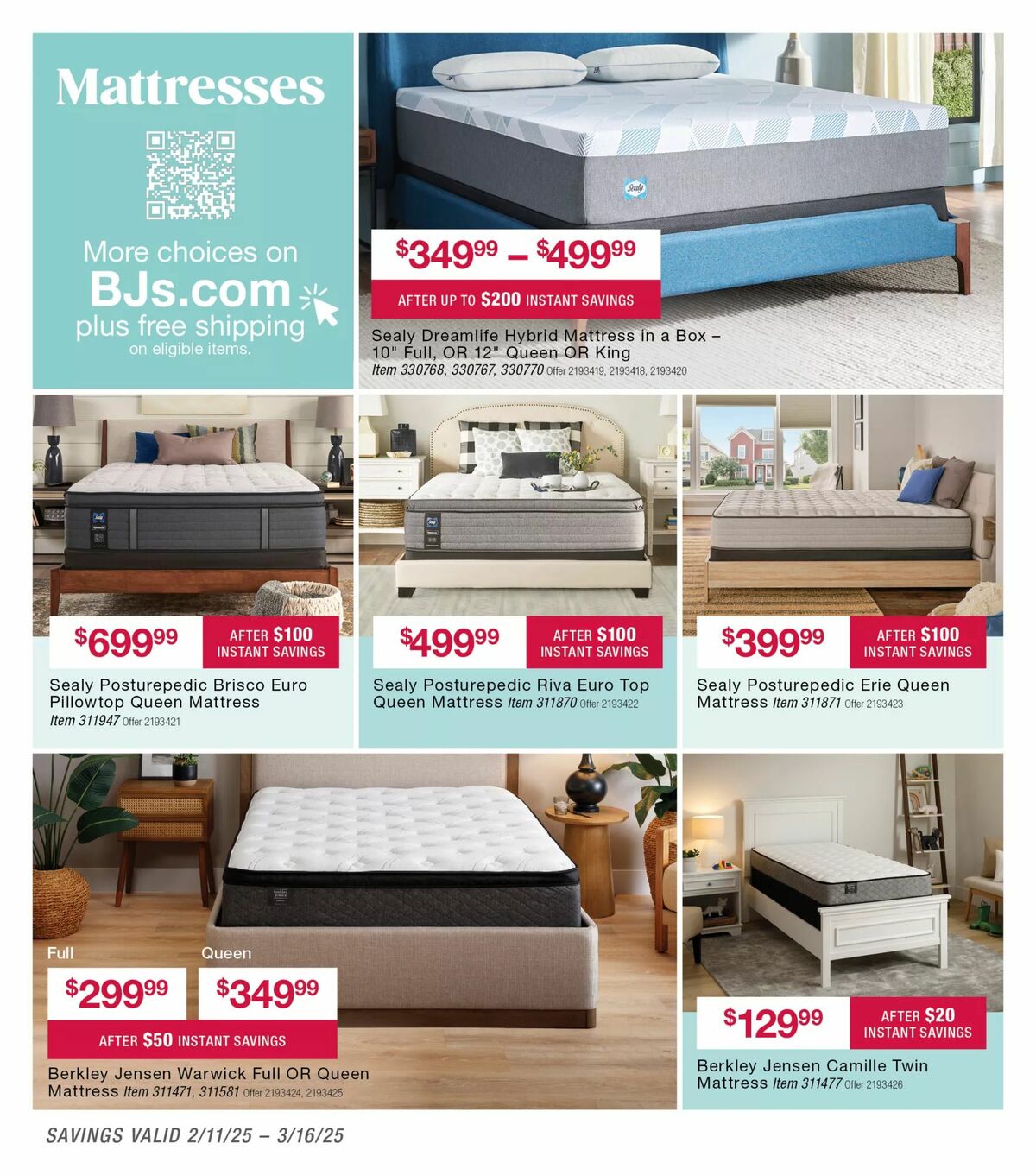 BJ's Wholesale Club Weekly Ad from February 17