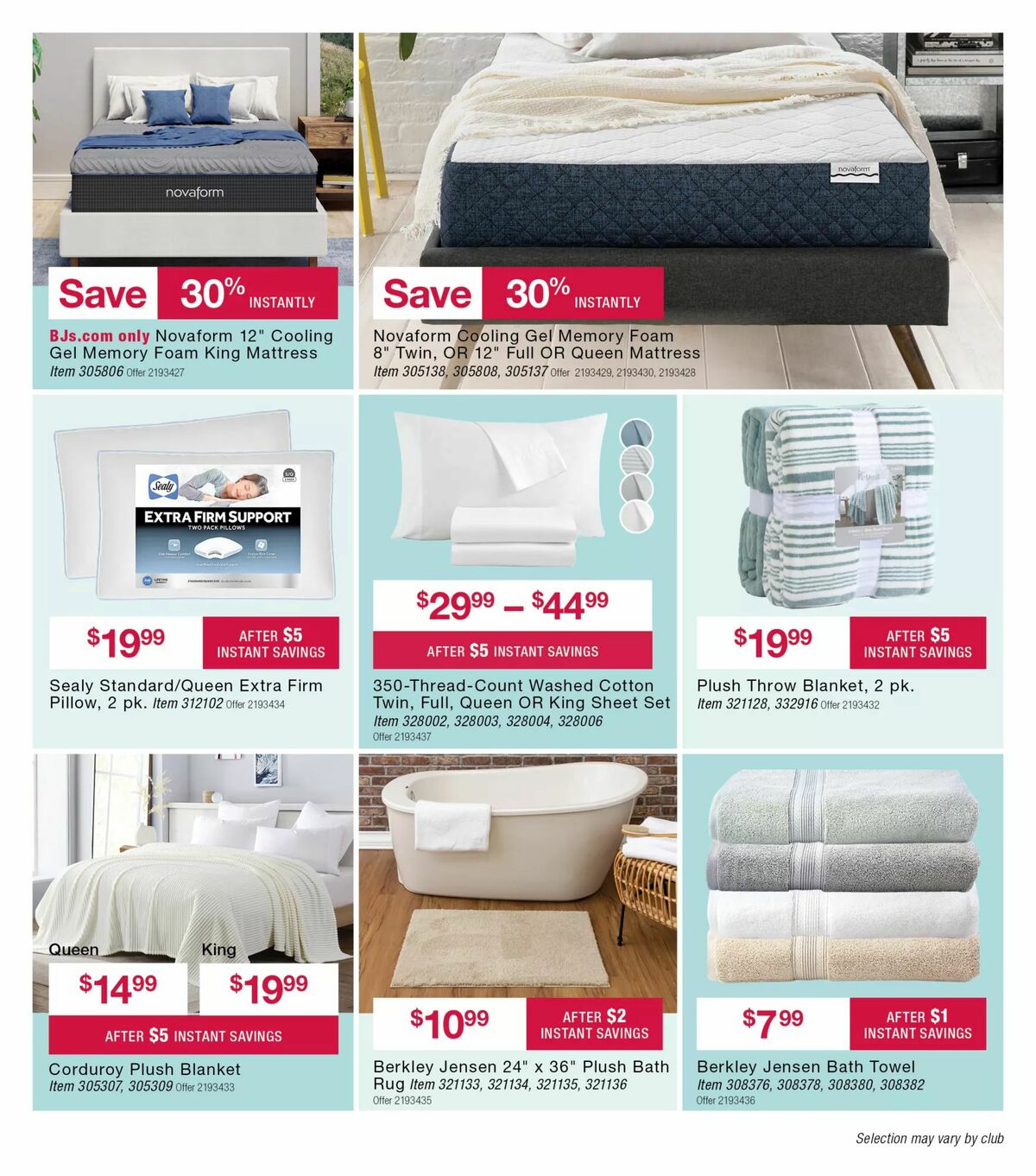 BJ's Wholesale Club Weekly Ad from February 17