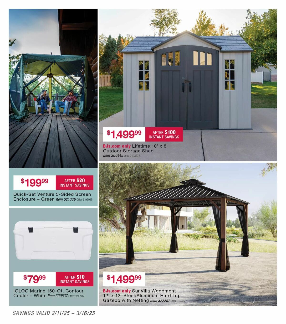 BJ's Wholesale Club Weekly Ad from February 17