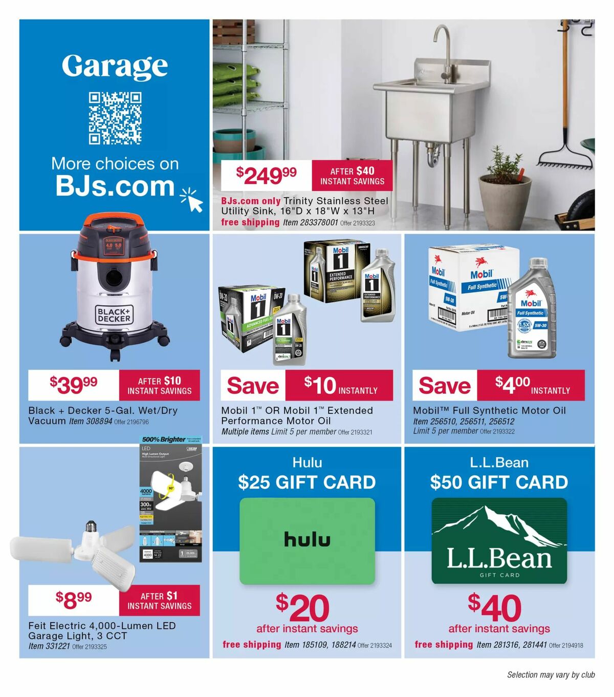 BJ's Wholesale Club Weekly Ad from February 17