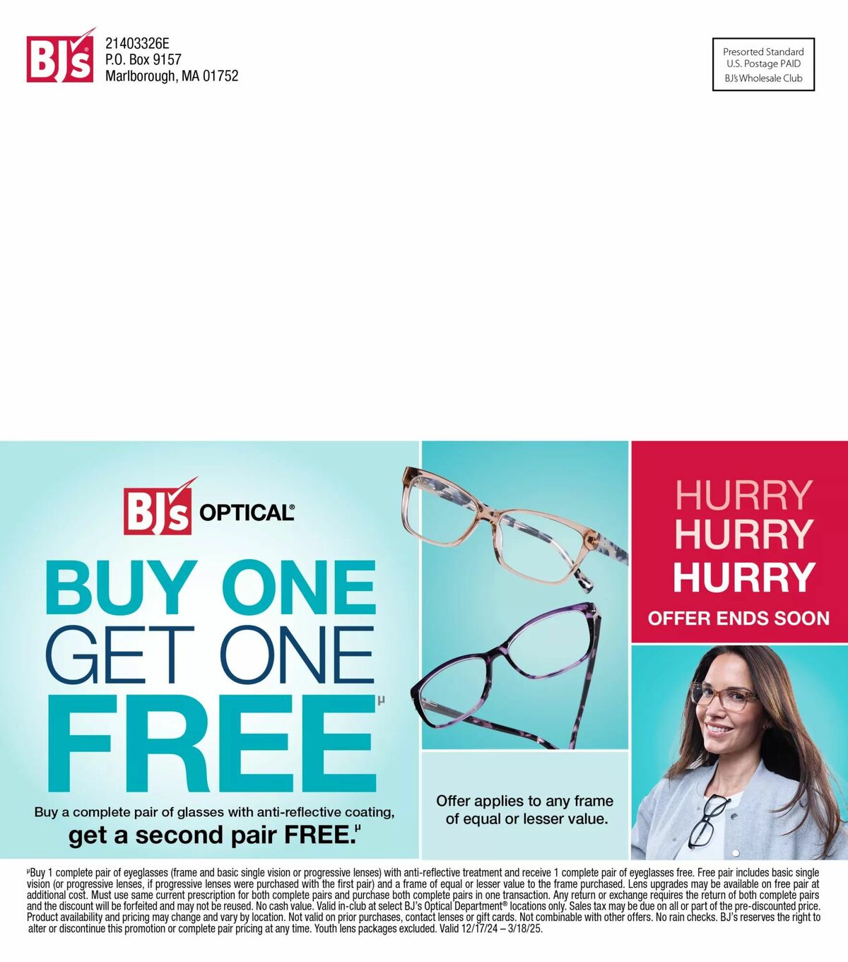 BJ's Wholesale Club Weekly Ad from February 17
