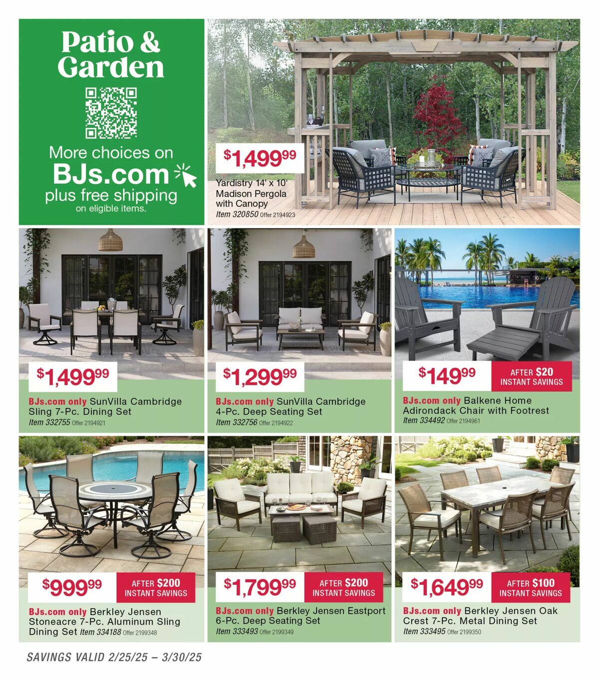 BJ's Wholesale Club Weekly Ad from March 10