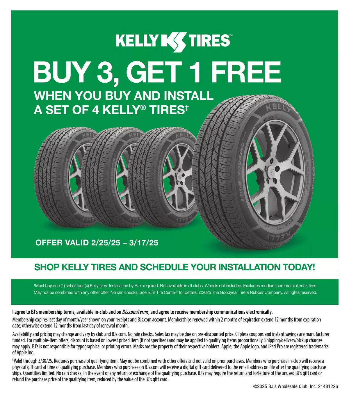 BJ's Wholesale Club Weekly Ad from March 10