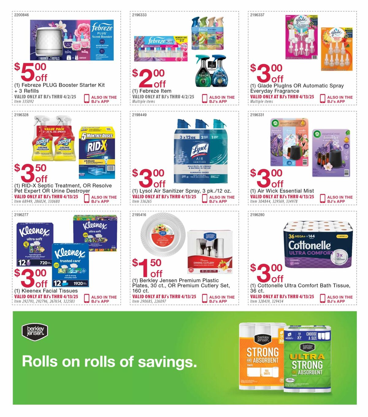 BJ's Wholesale Club Weekly Ad from March 19
