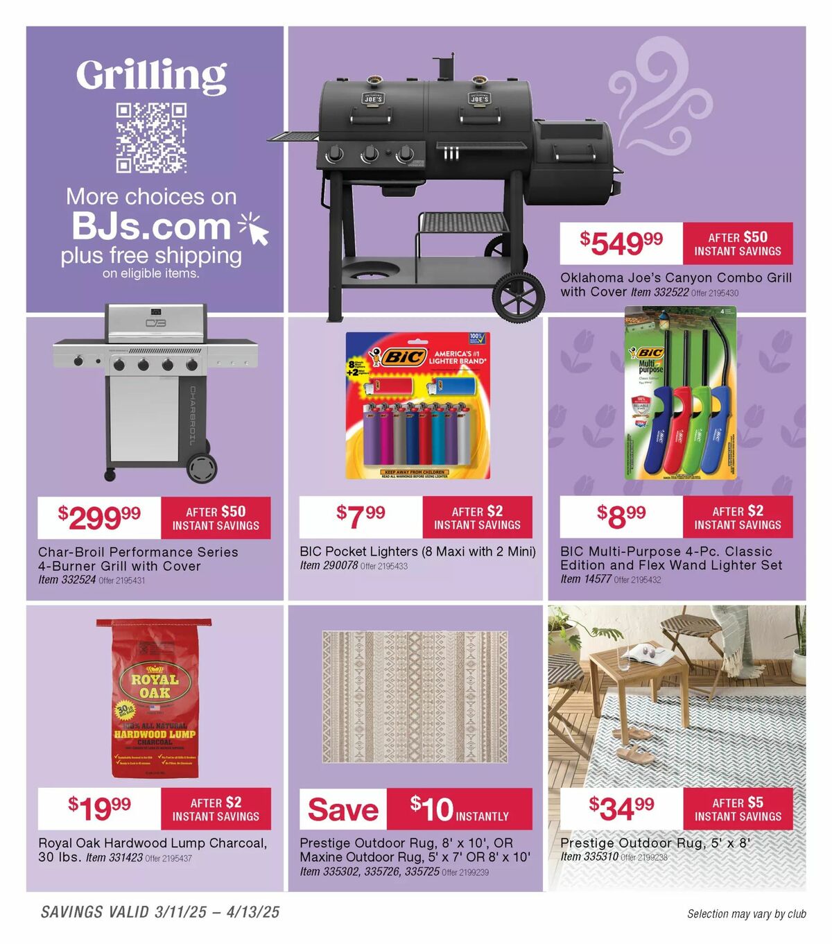 BJ's Wholesale Club Weekly Ad from March 19
