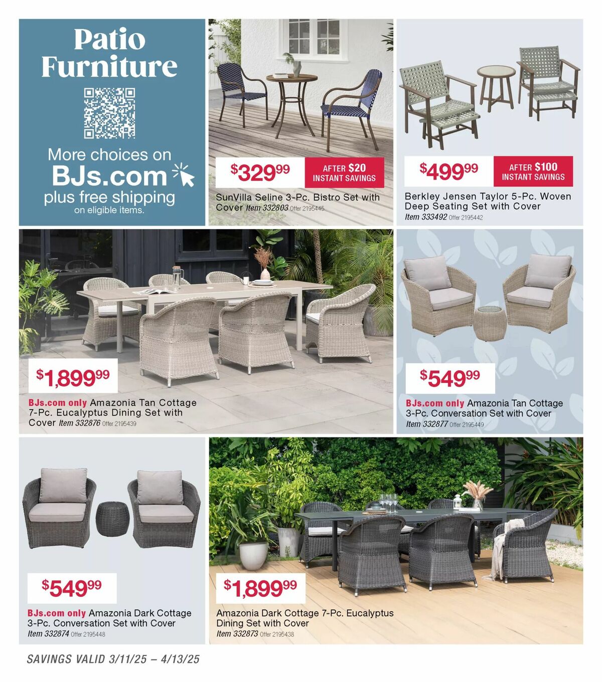 BJ's Wholesale Club Weekly Ad from March 19