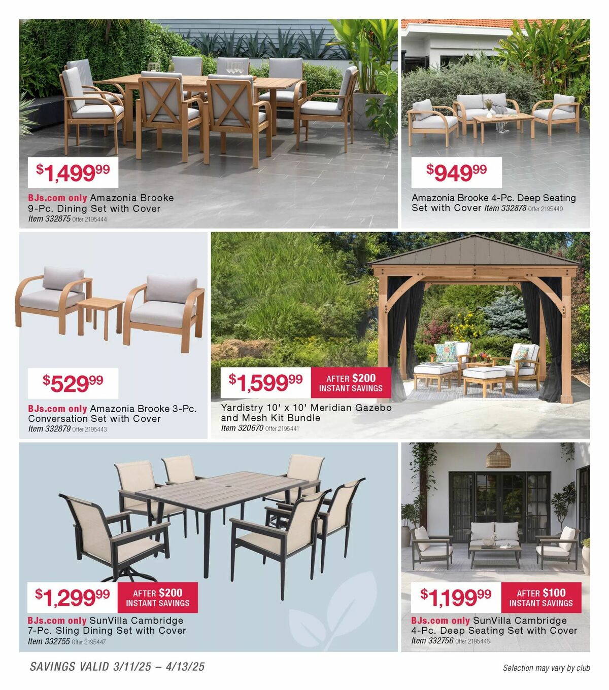 BJ's Wholesale Club Weekly Ad from March 19