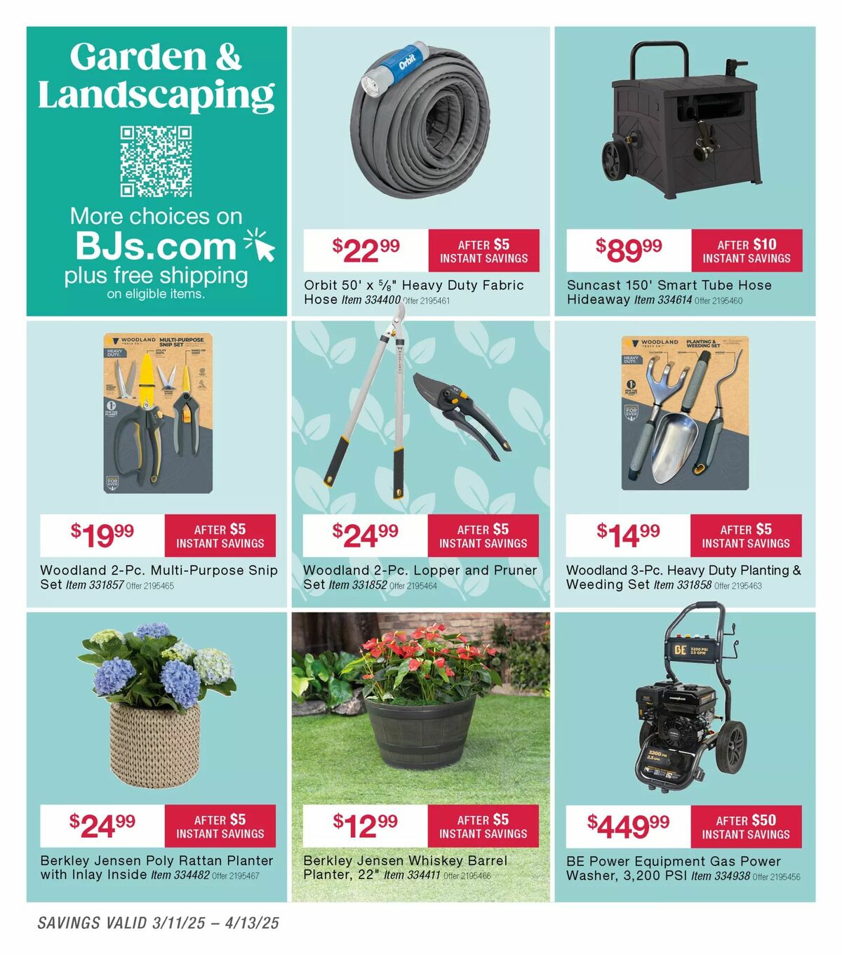 BJ's Wholesale Club Weekly Ad from March 19