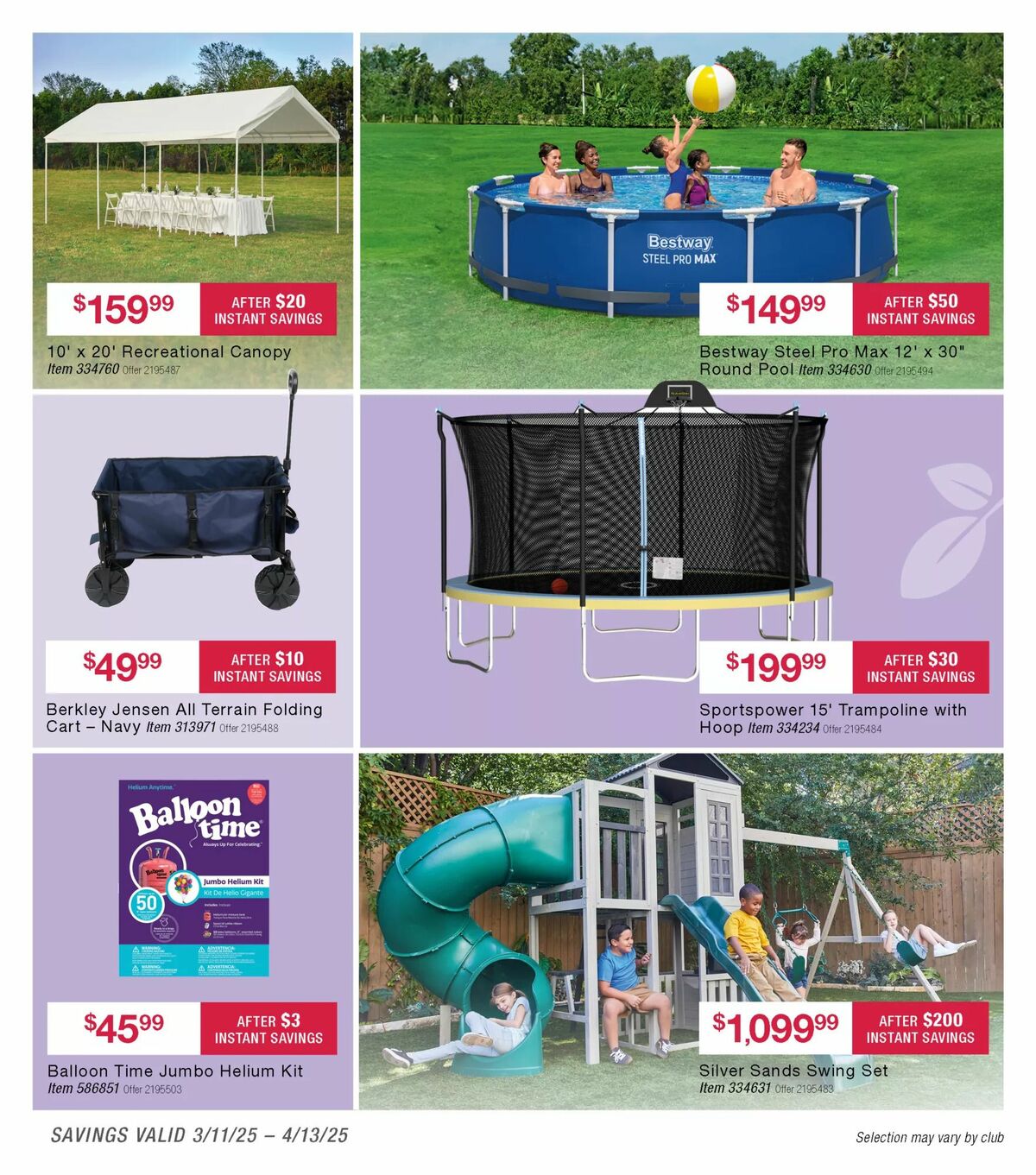 BJ's Wholesale Club Weekly Ad from March 19