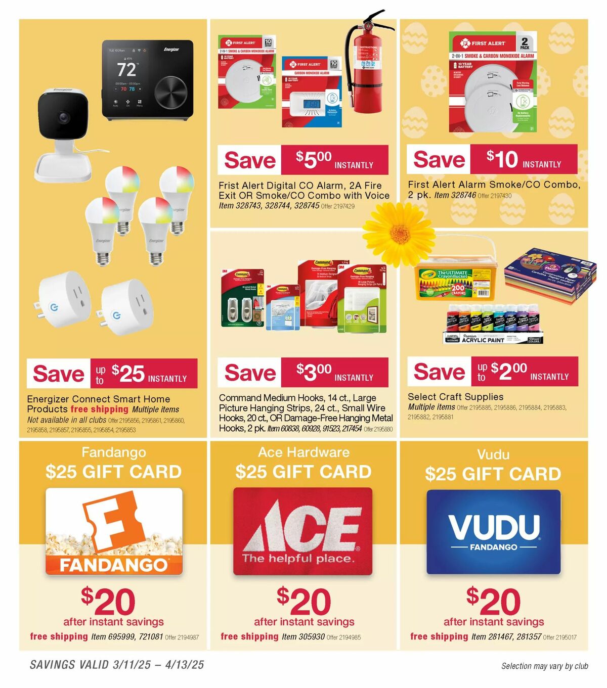 BJ's Wholesale Club Weekly Ad from March 19
