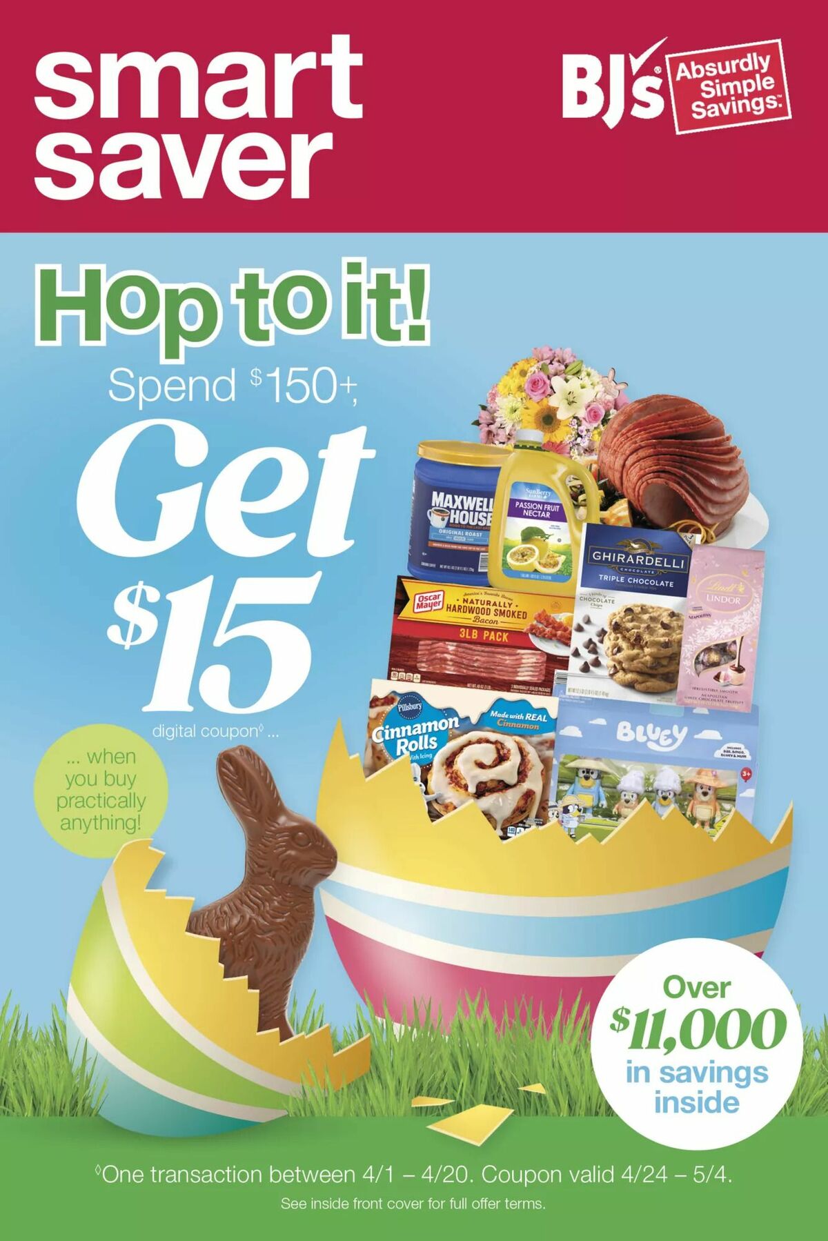 BJ's Wholesale Club Weekly Ad from April 14