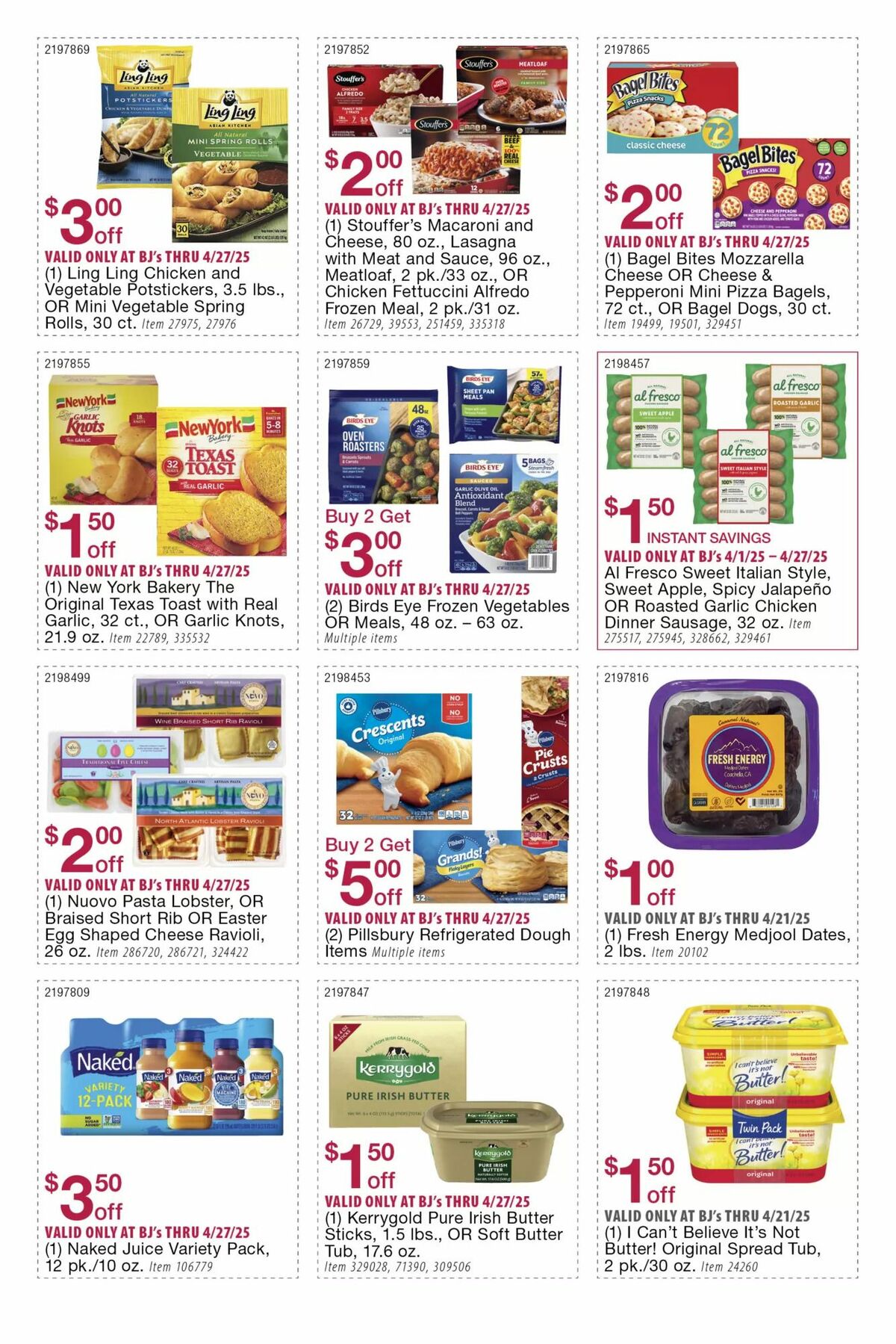 BJ's Wholesale Club Weekly Ad from April 14