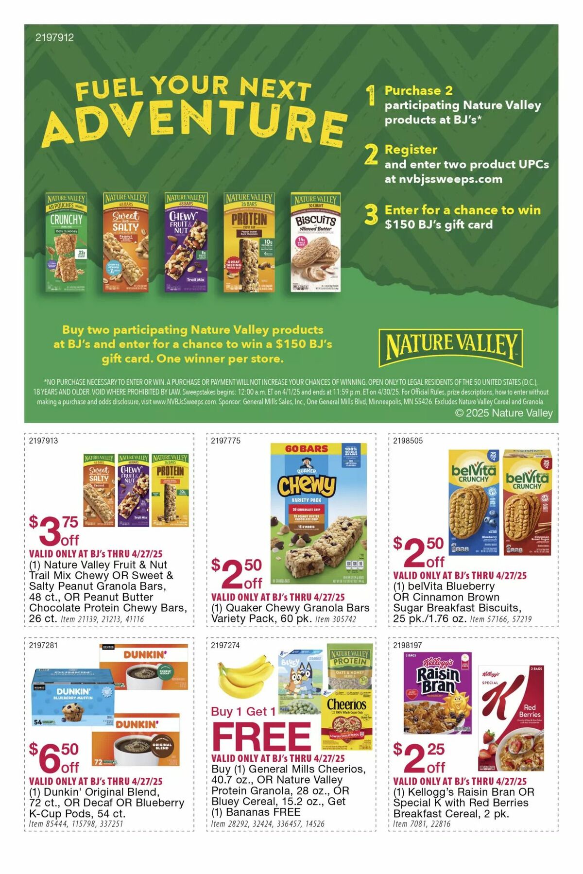 BJ's Wholesale Club Weekly Ad from April 14