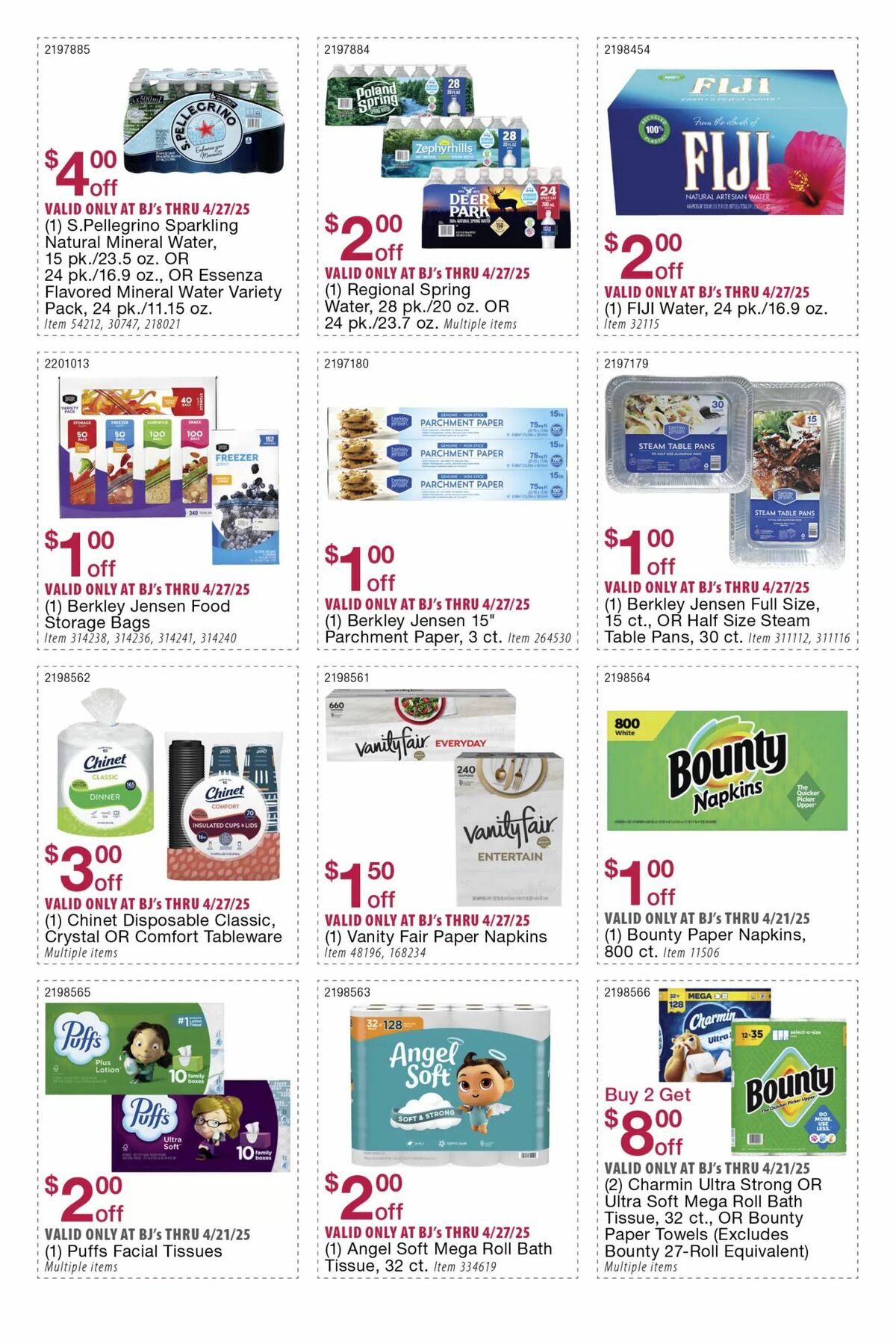 BJ's Wholesale Club Weekly Ad from April 14