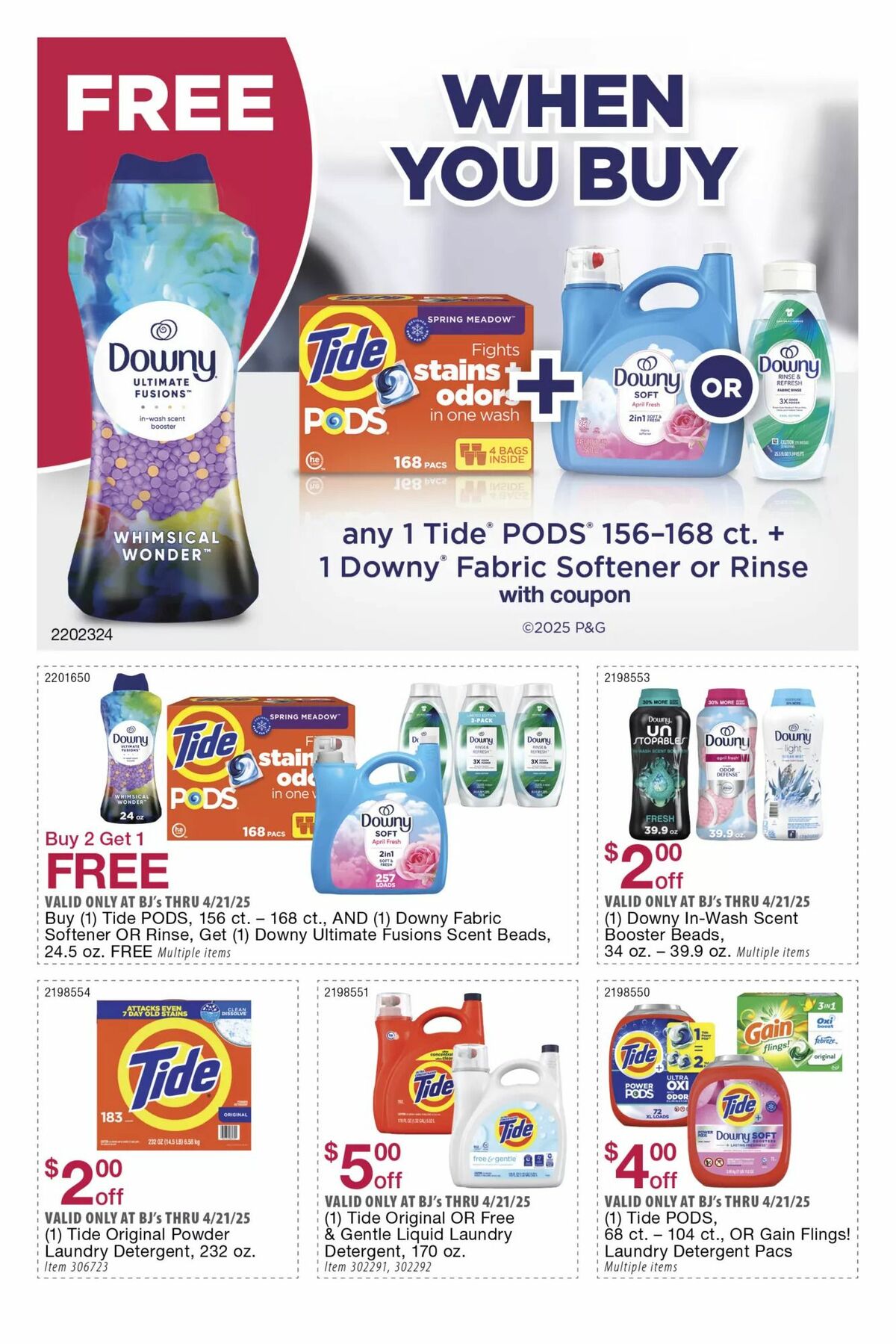 BJ's Wholesale Club Weekly Ad from April 14