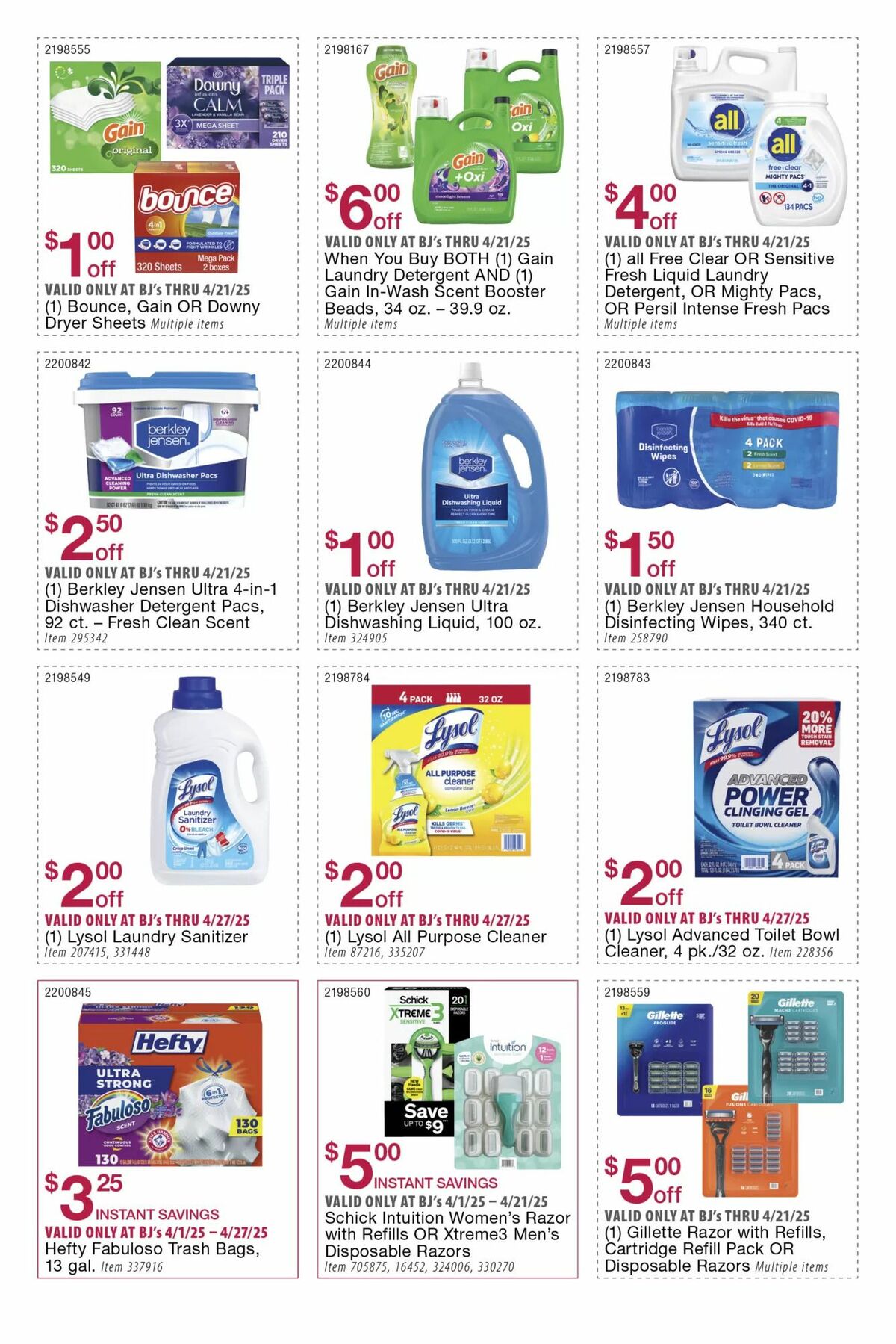 BJ's Wholesale Club Weekly Ad from April 14