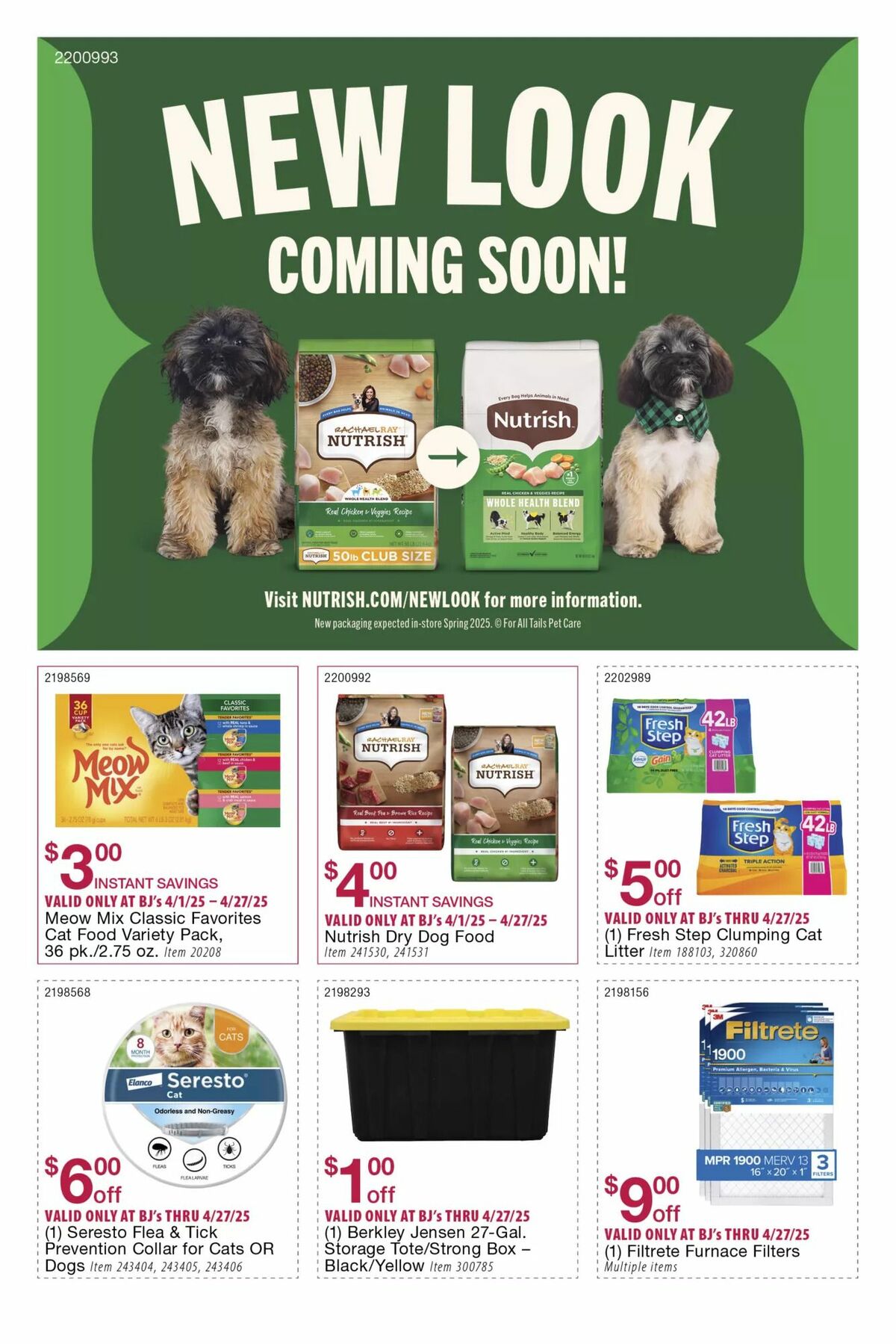 BJ's Wholesale Club Weekly Ad from April 14