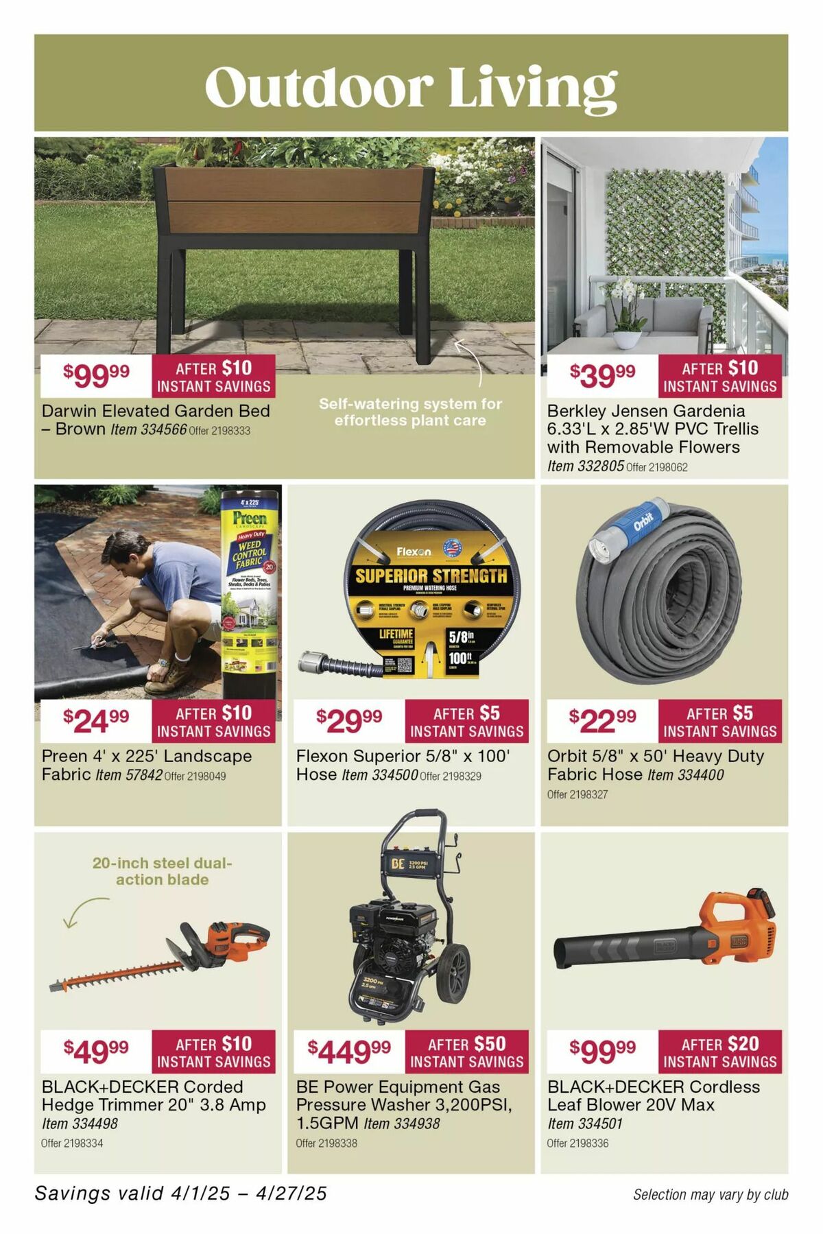 BJ's Wholesale Club Weekly Ad from April 14
