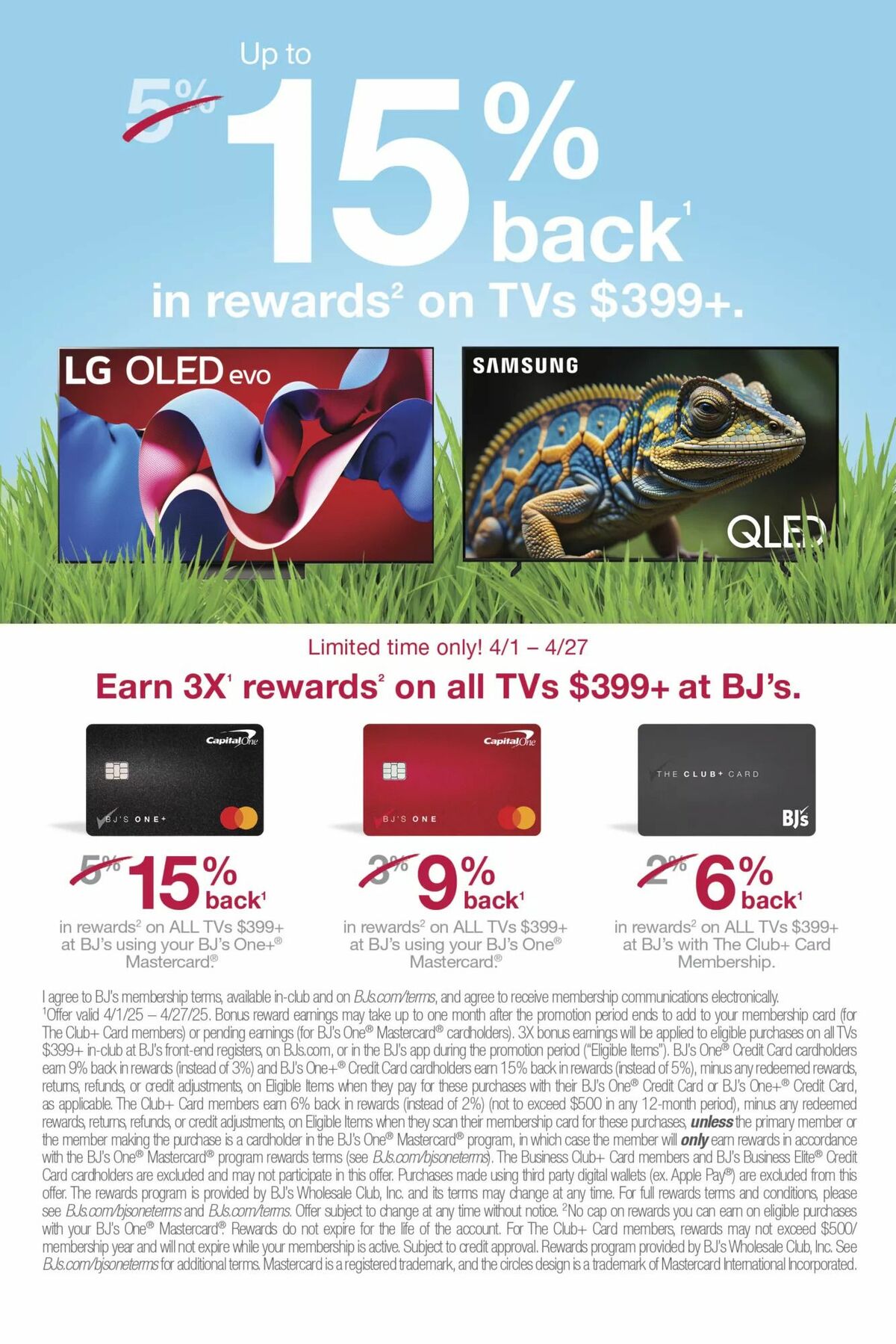 BJ's Wholesale Club Weekly Ad from April 14