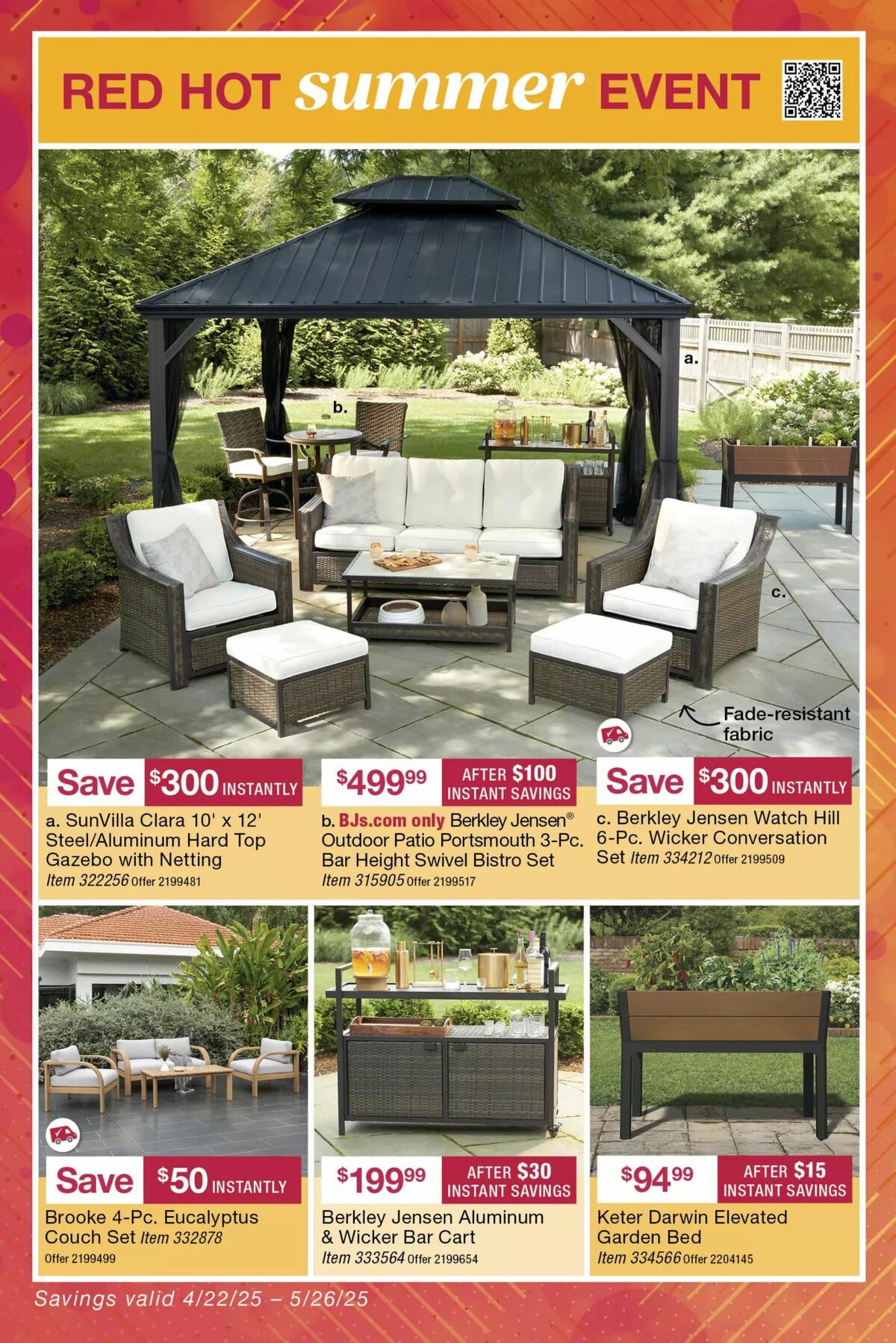 BJ's Wholesale Club Weekly Ad from April 22