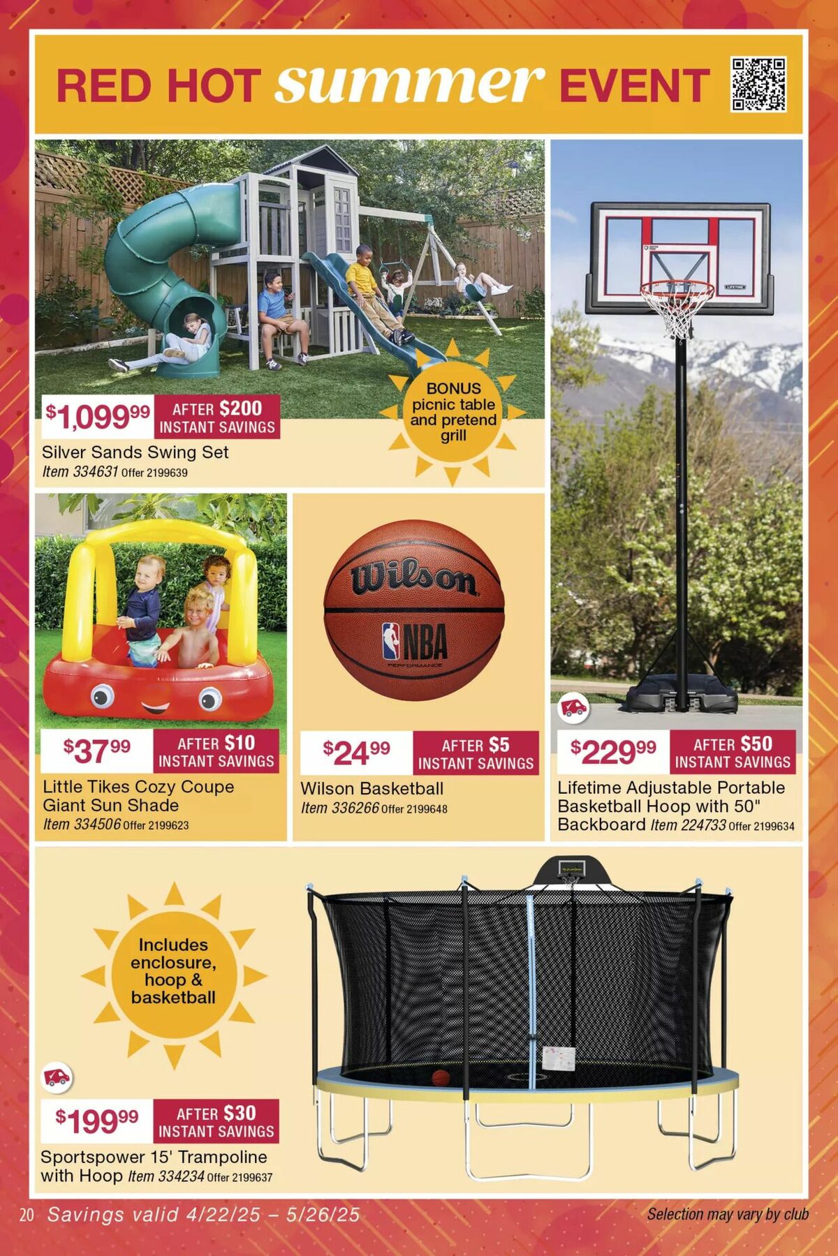 BJ's Wholesale Club Weekly Ad from April 22