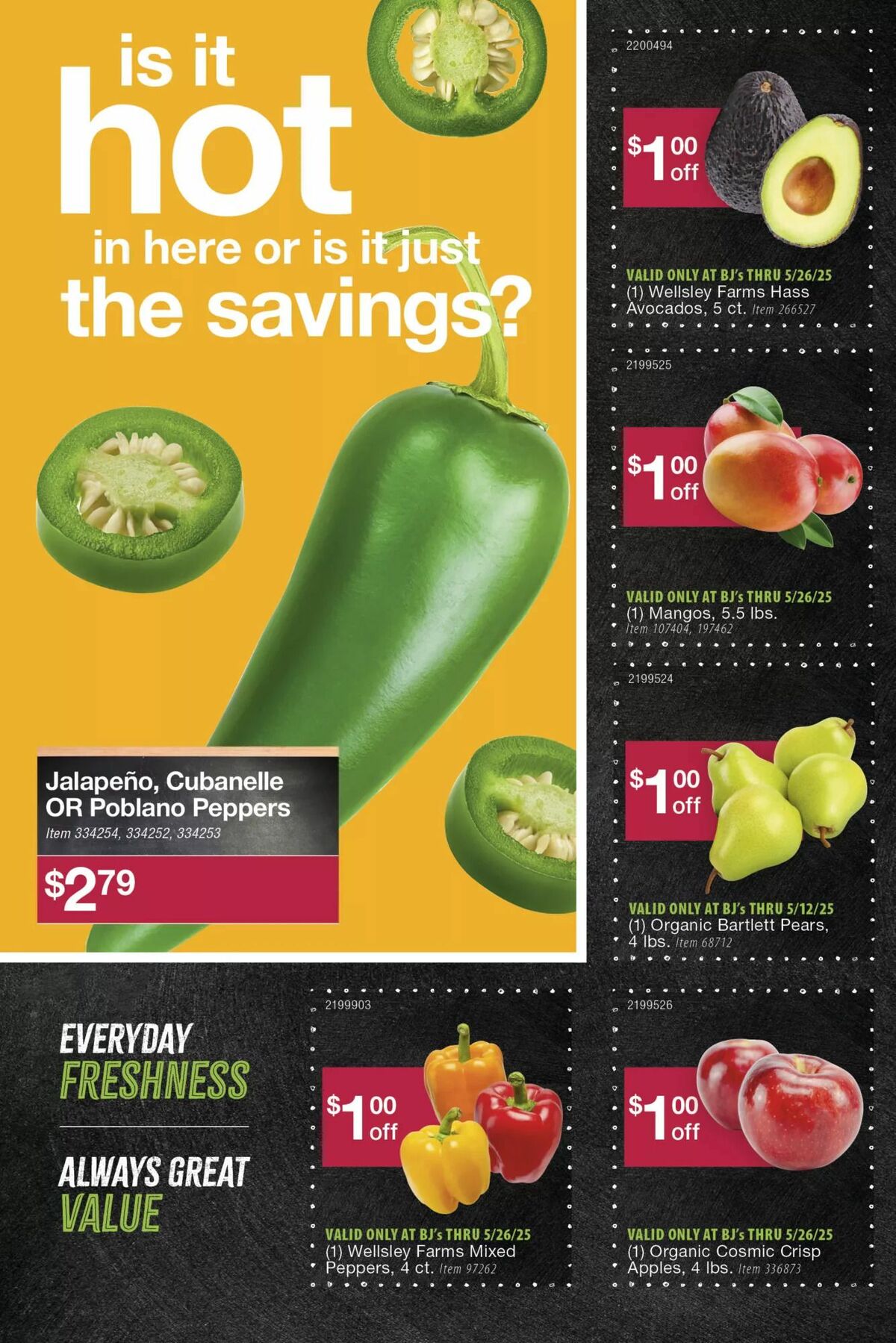 BJ's Wholesale Club Weekly Ad from April 22