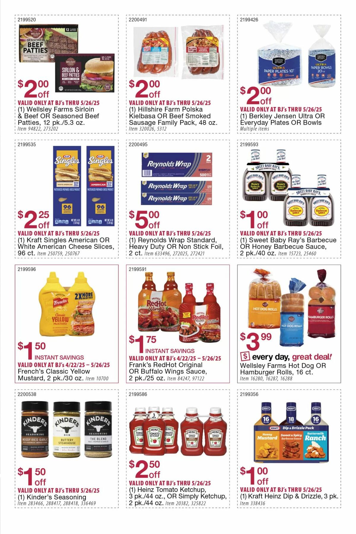 BJ's Wholesale Club Weekly Ad from April 22
