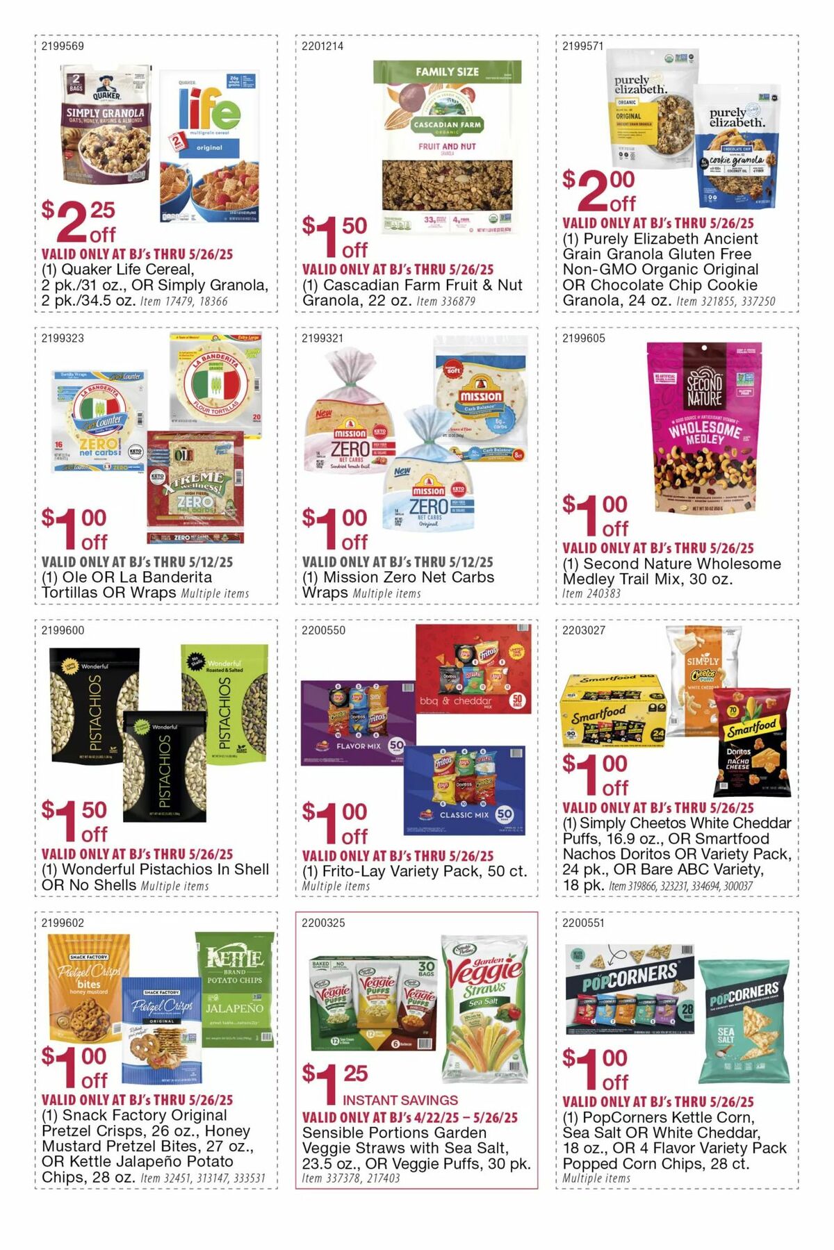 BJ's Wholesale Club Weekly Ad from April 22