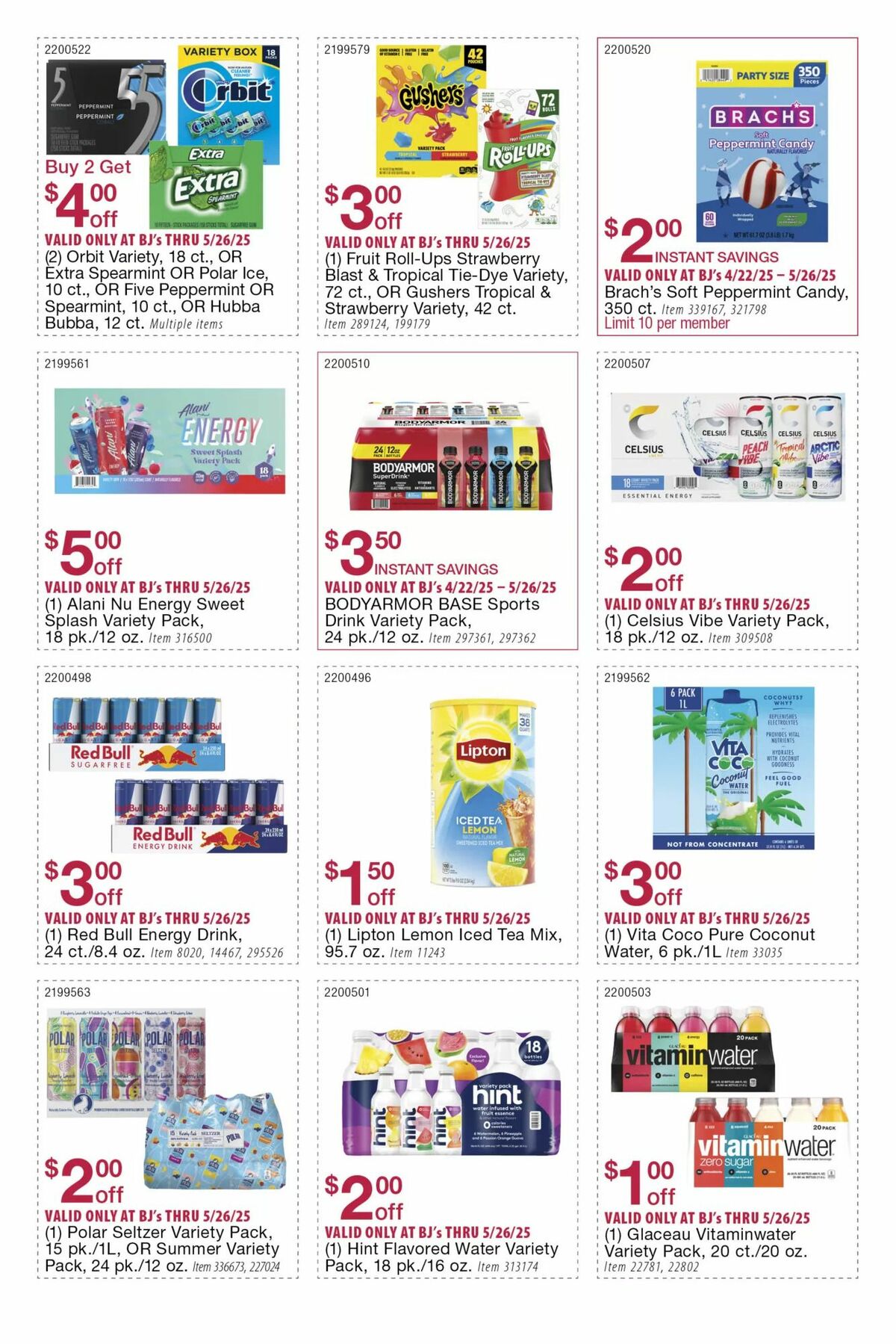 BJ's Wholesale Club Weekly Ad from April 22