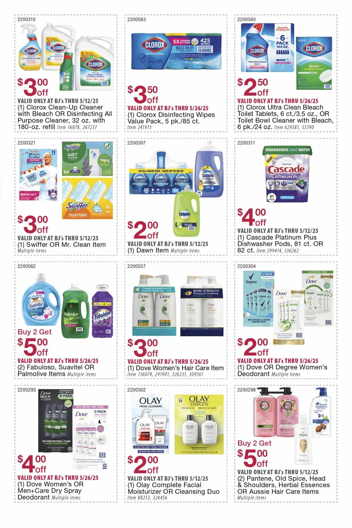 BJ's Wholesale Club Weekly Ad from April 22