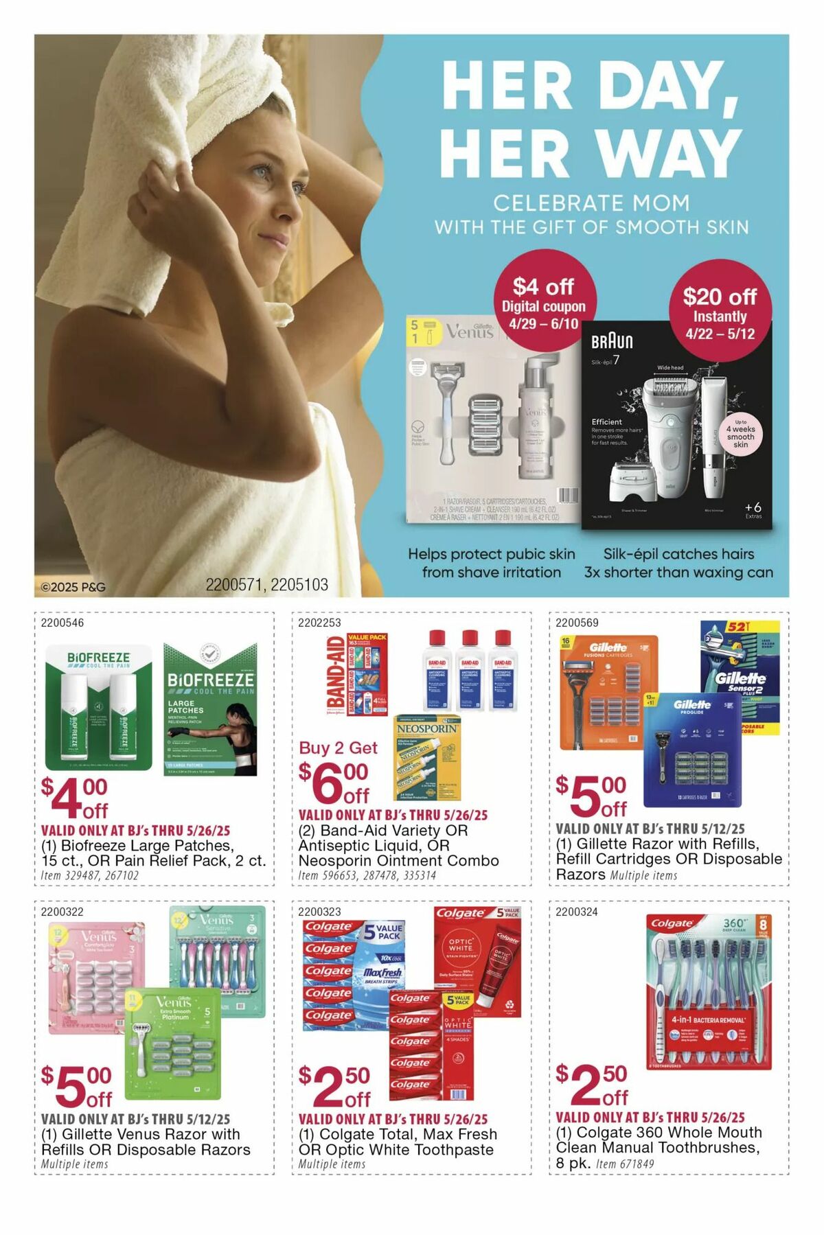 BJ's Wholesale Club Weekly Ad from April 22