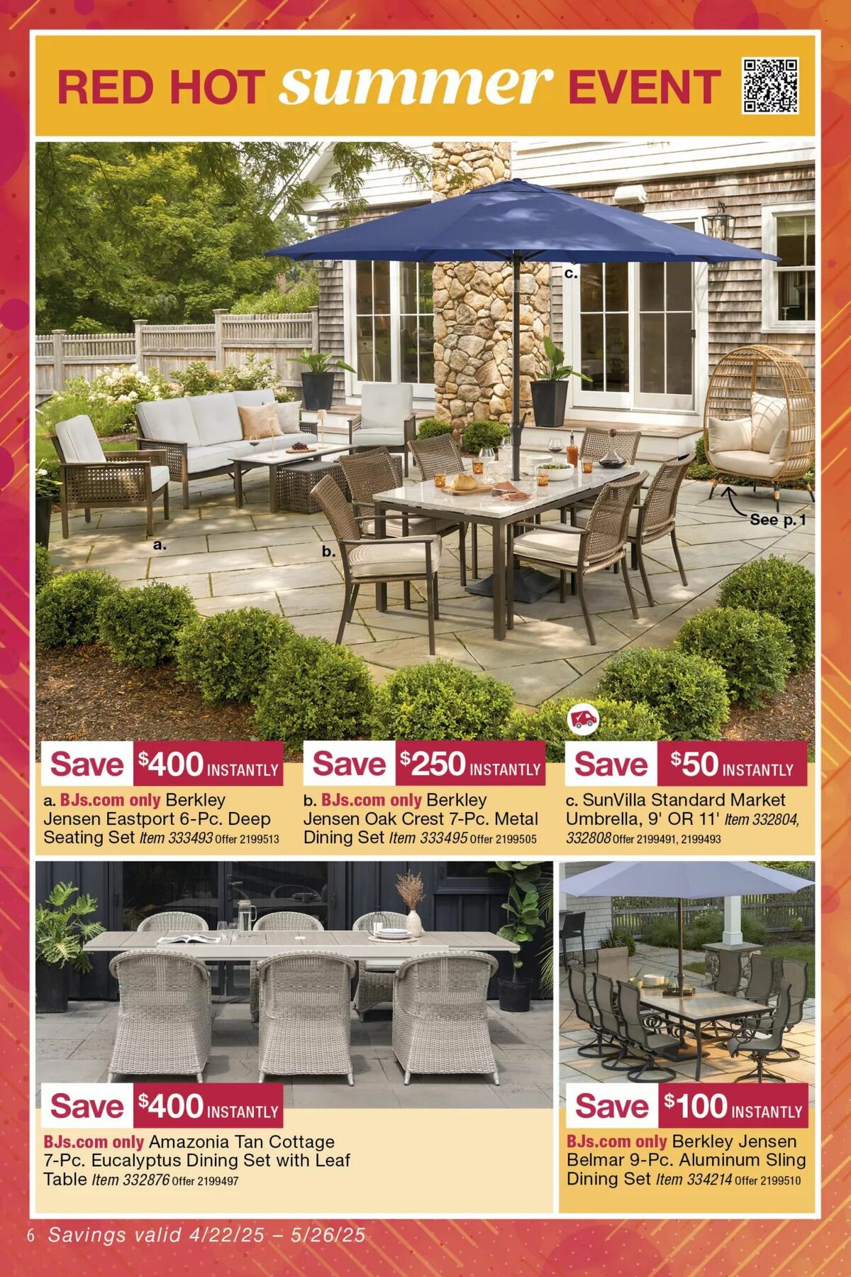 BJ's Wholesale Club Weekly Ad from April 22