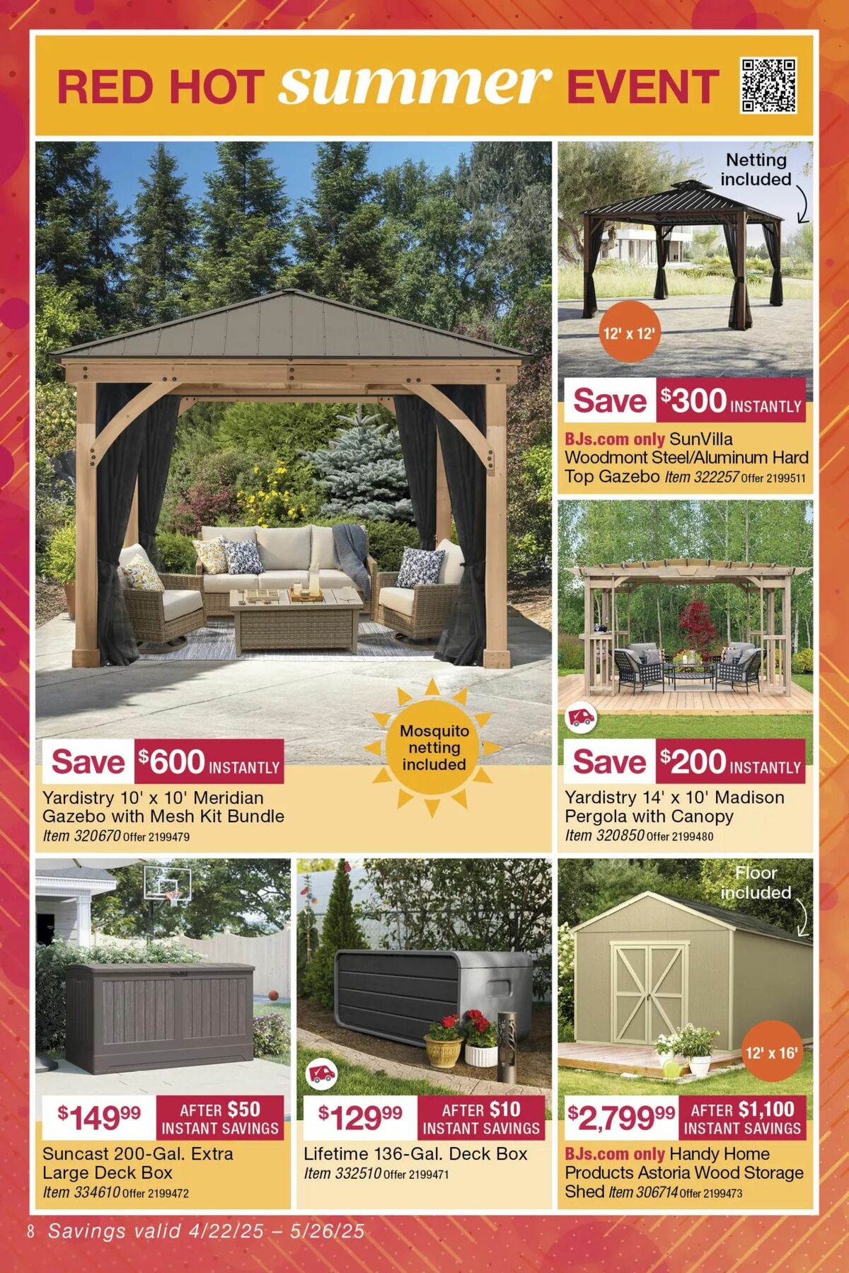 BJ's Wholesale Club Weekly Ad from April 22