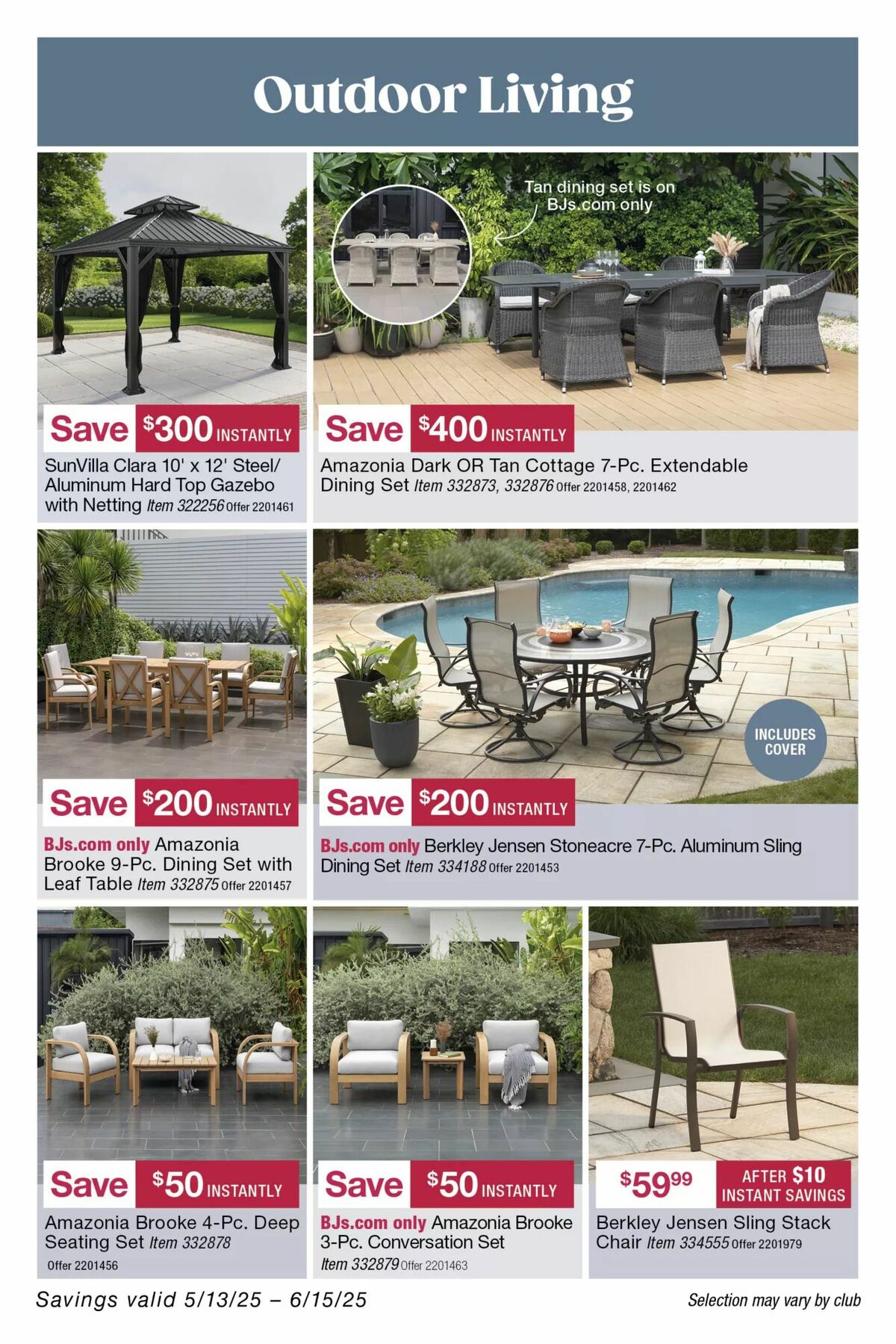 BJ's Wholesale Club Weekly Ad from May 19