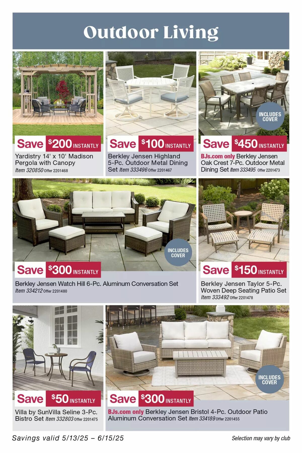 BJ's Wholesale Club Weekly Ad from May 19