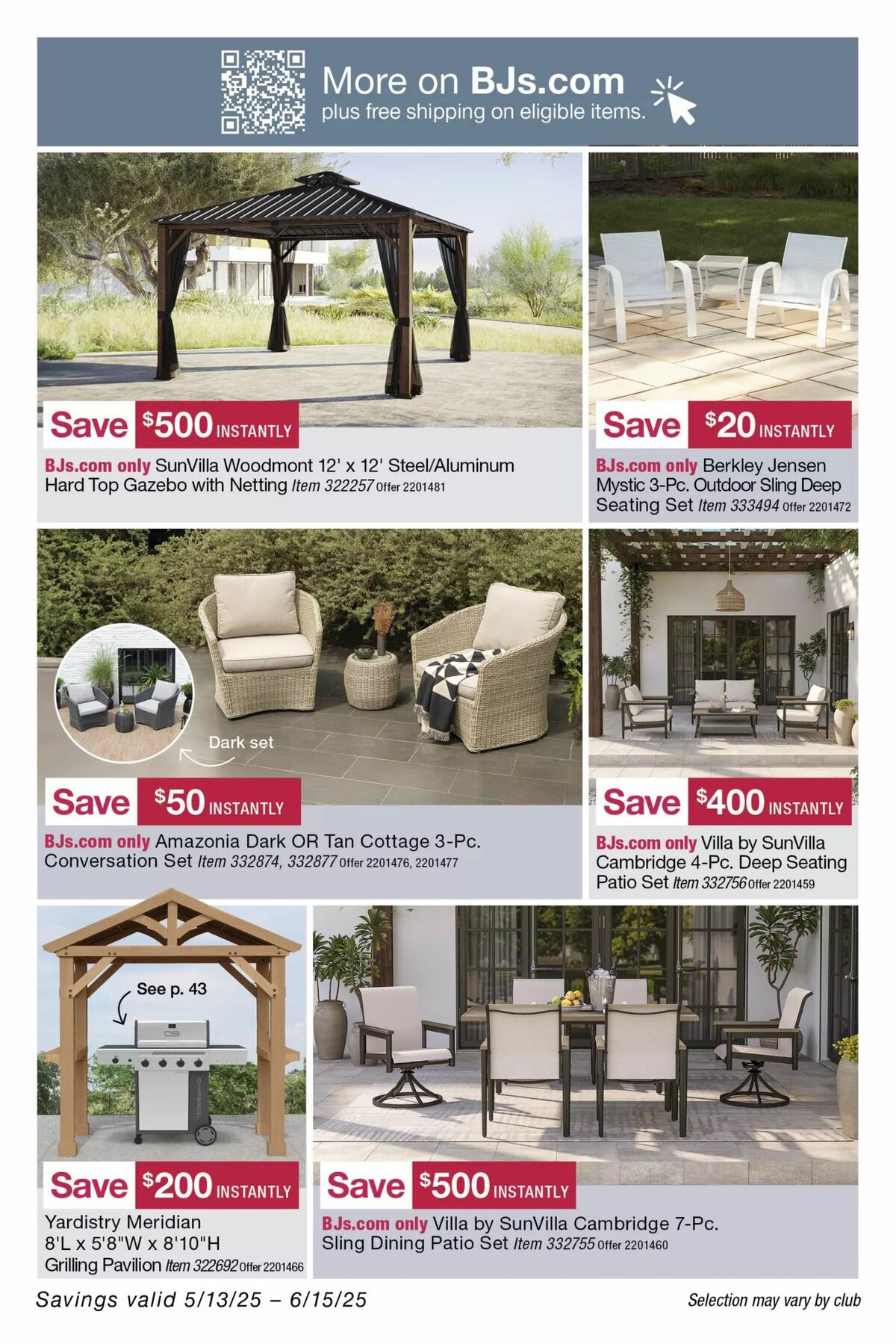 BJ's Wholesale Club Weekly Ad from May 19