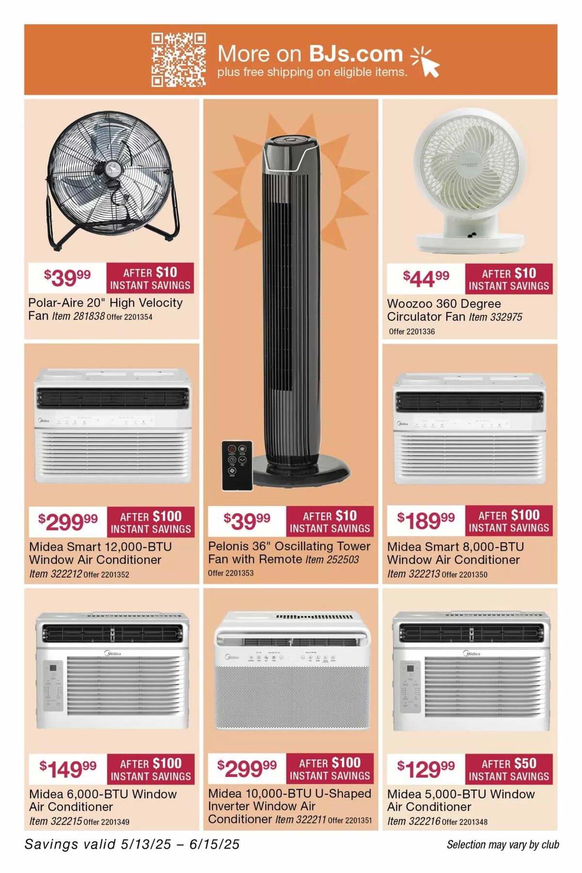 BJ's Wholesale Club Weekly Ad from May 19