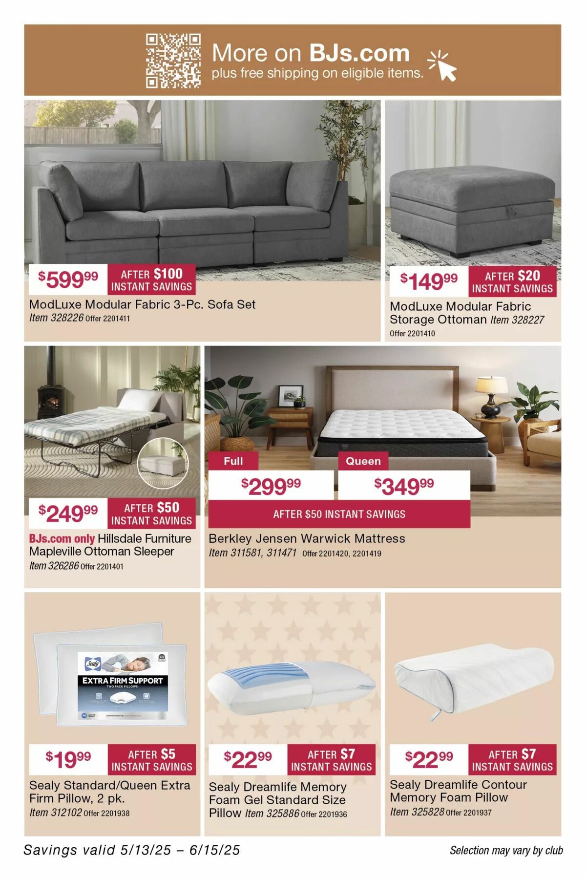 BJ's Wholesale Club Weekly Ad from May 19