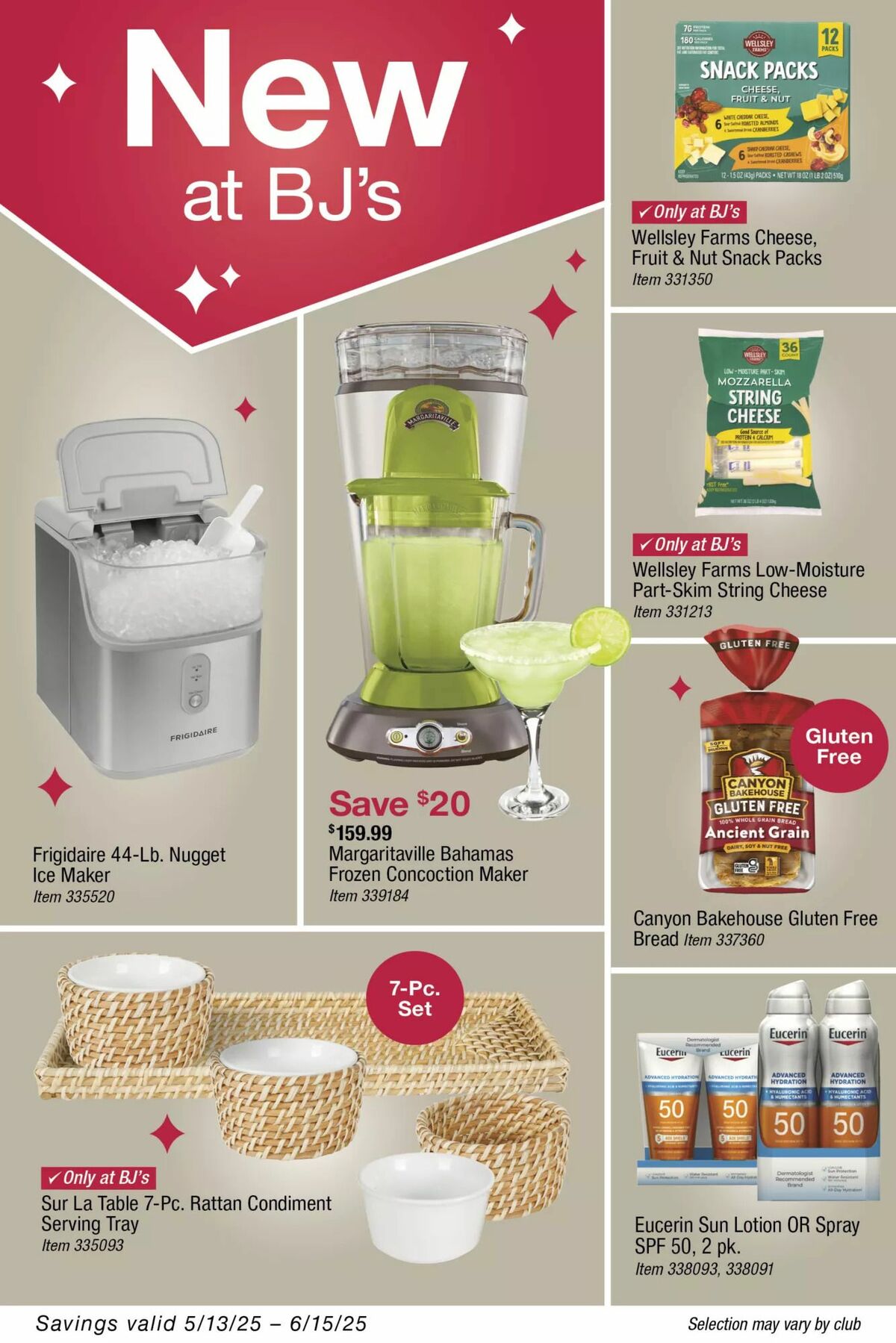 BJ's Wholesale Club Weekly Ad from May 19