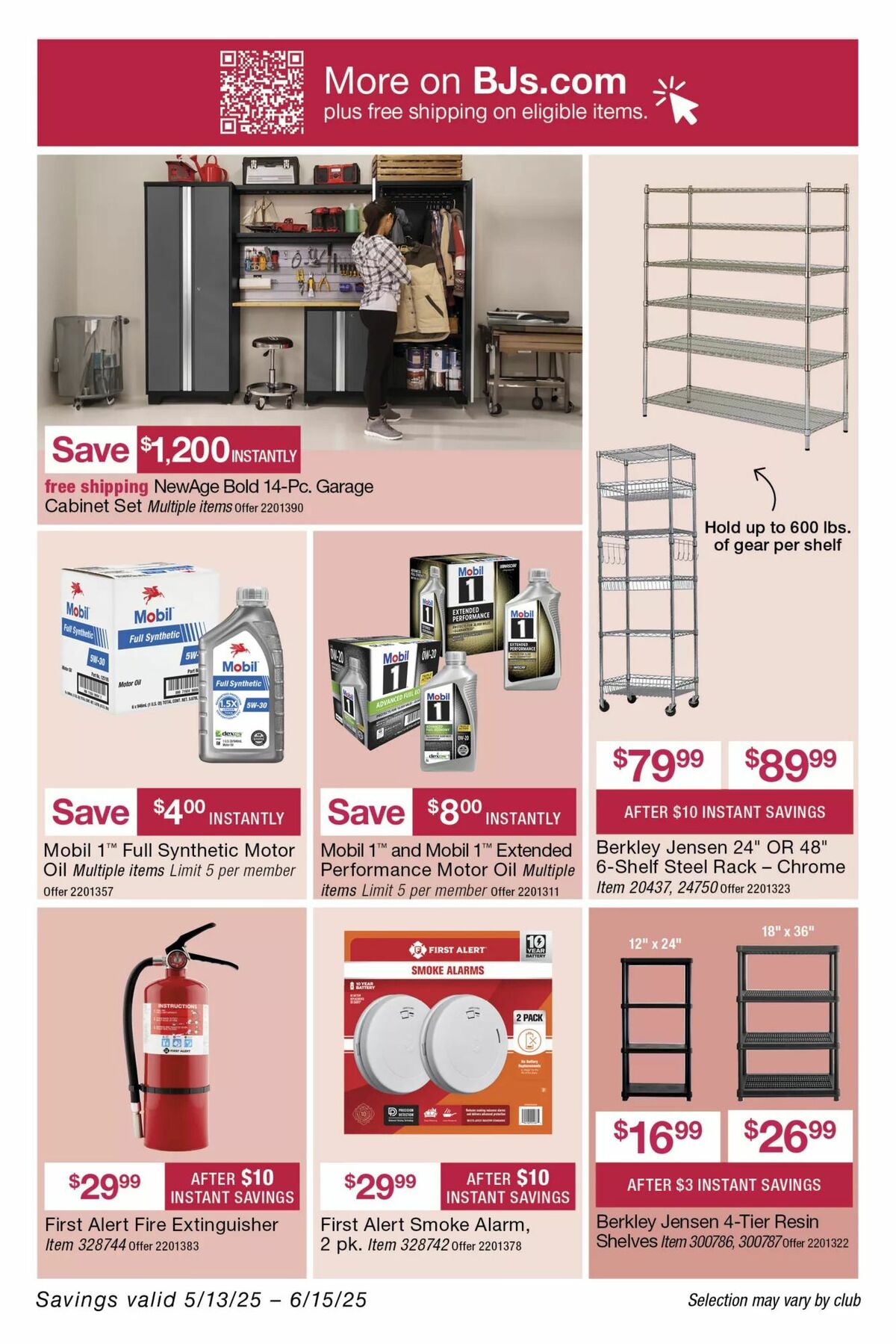 BJ's Wholesale Club Weekly Ad from May 19