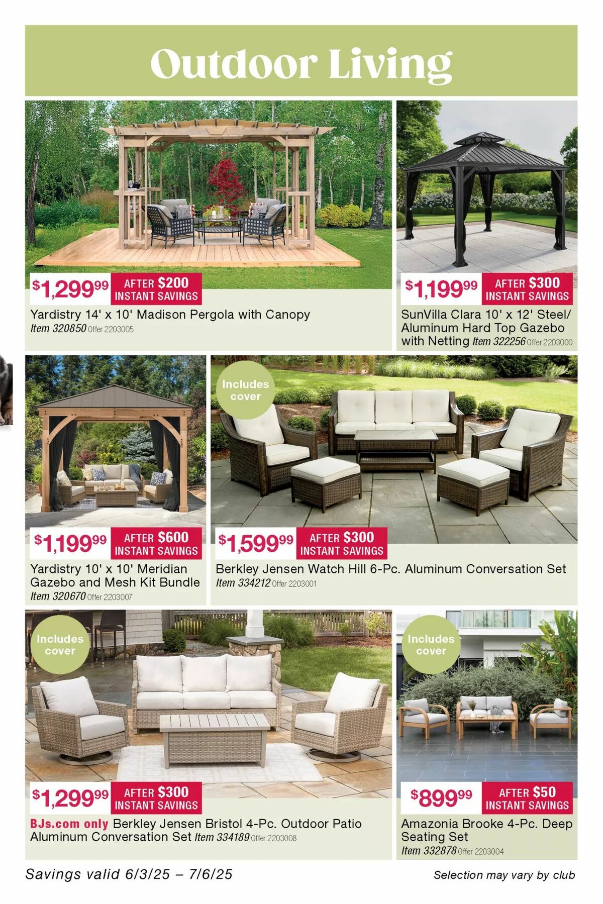 BJ's Wholesale Club Weekly Ad from June 3
