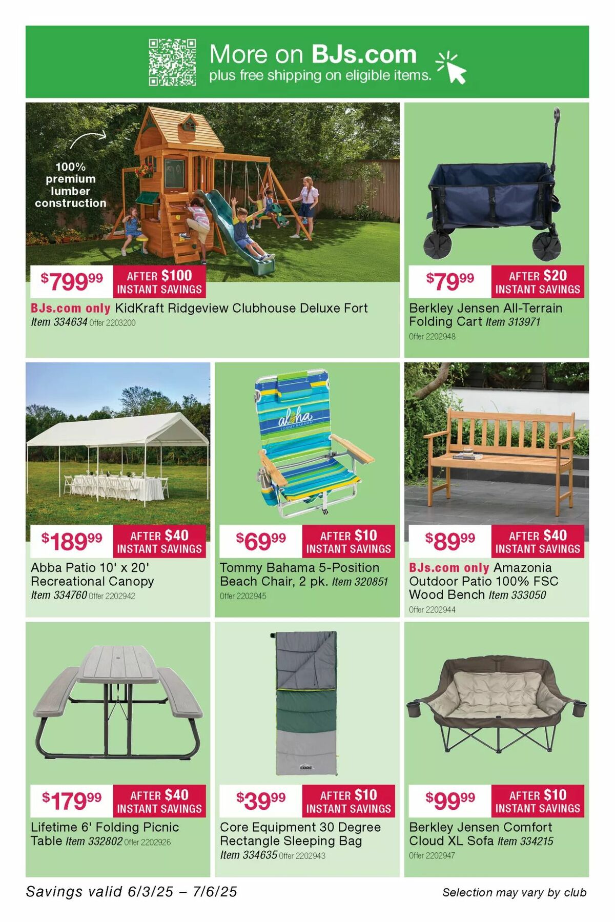 BJ's Wholesale Club Weekly Ad from June 3