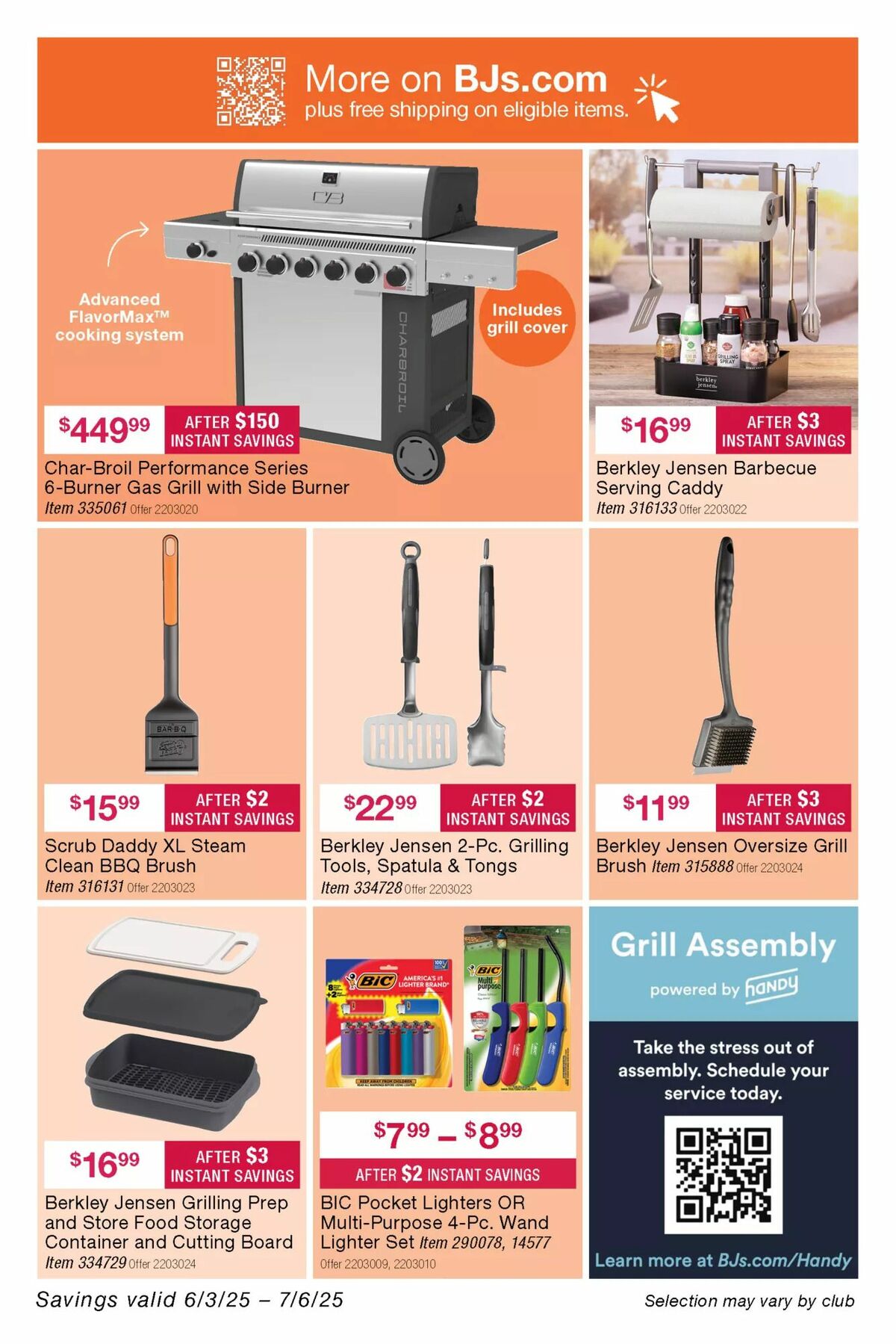 BJ's Wholesale Club Weekly Ad from June 3
